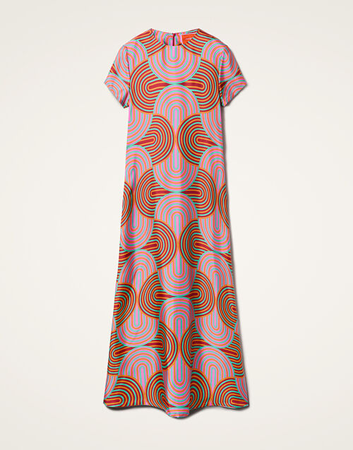 La DoubleJ Swing Dress Slinky Rosso DRE0001SIL001SLI0002