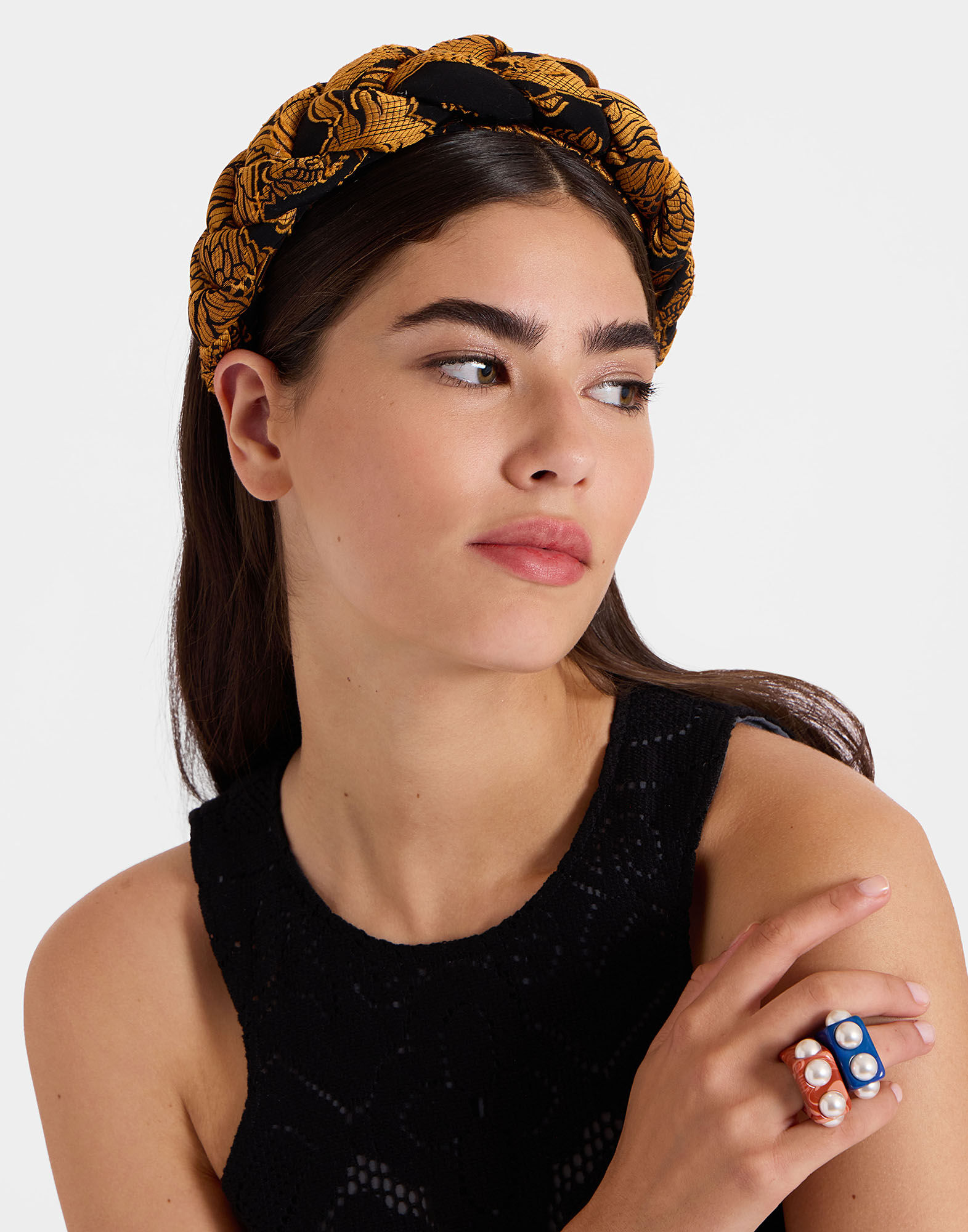 La DoubleJ Rapunzel Headband Cherubs Black HEB0004JCQ089CRB04BL01