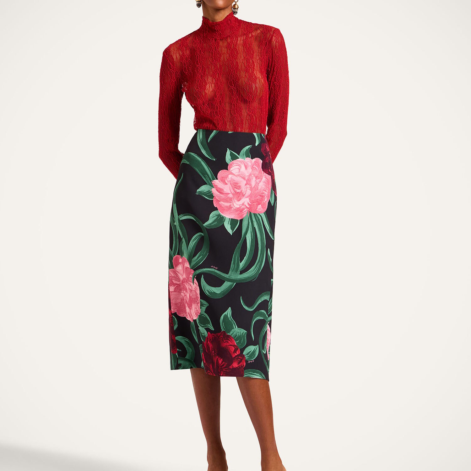 La Double J Pencil Skirt