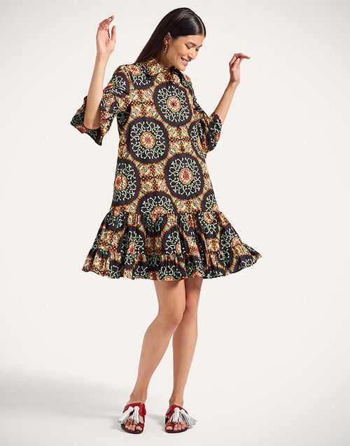 La DoubleJ Choux Dress Ballata Black DRE0193COT039BAL01BL01