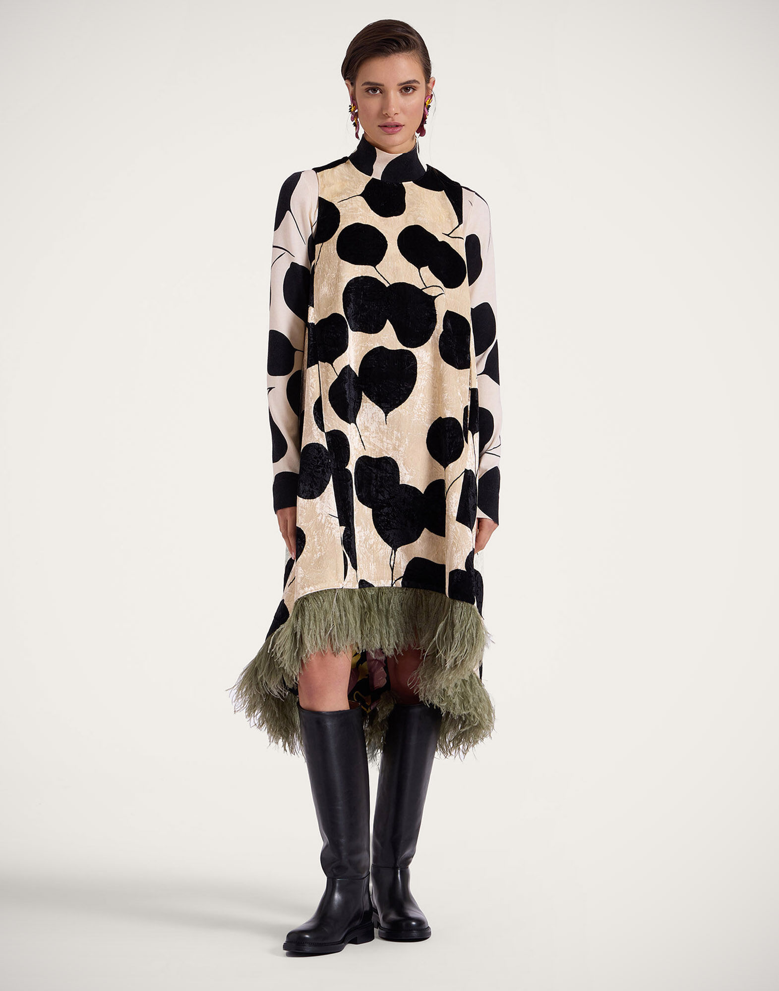 La DoubleJ La Scala High Dress Lunaria Light Pink DRE0211VEL016RIA01PI02