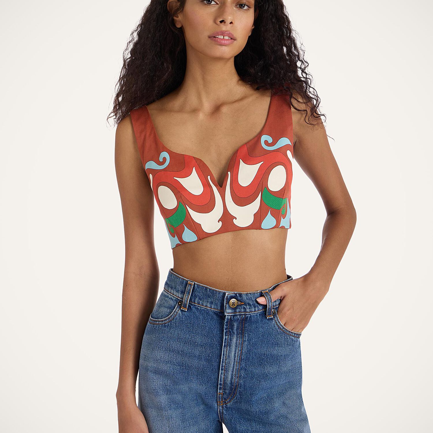 La Double J Baia Crop Top