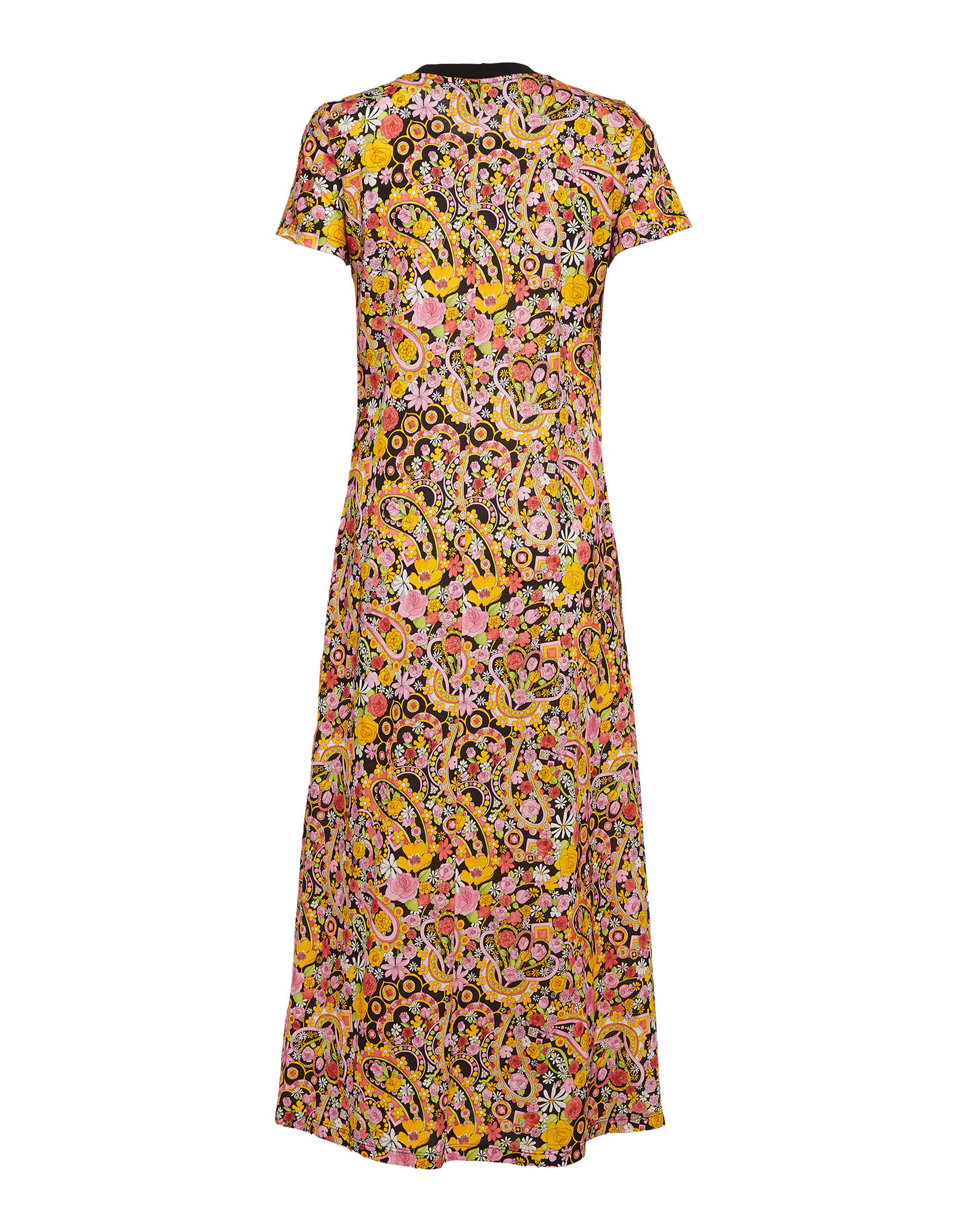 La DoubleJ Sporty Swing Dress Tripping Nero DRE0247JER002TRG0002