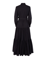 La DoubleJ Bellini Dress Solid Black DRE0016COT001BLA0001