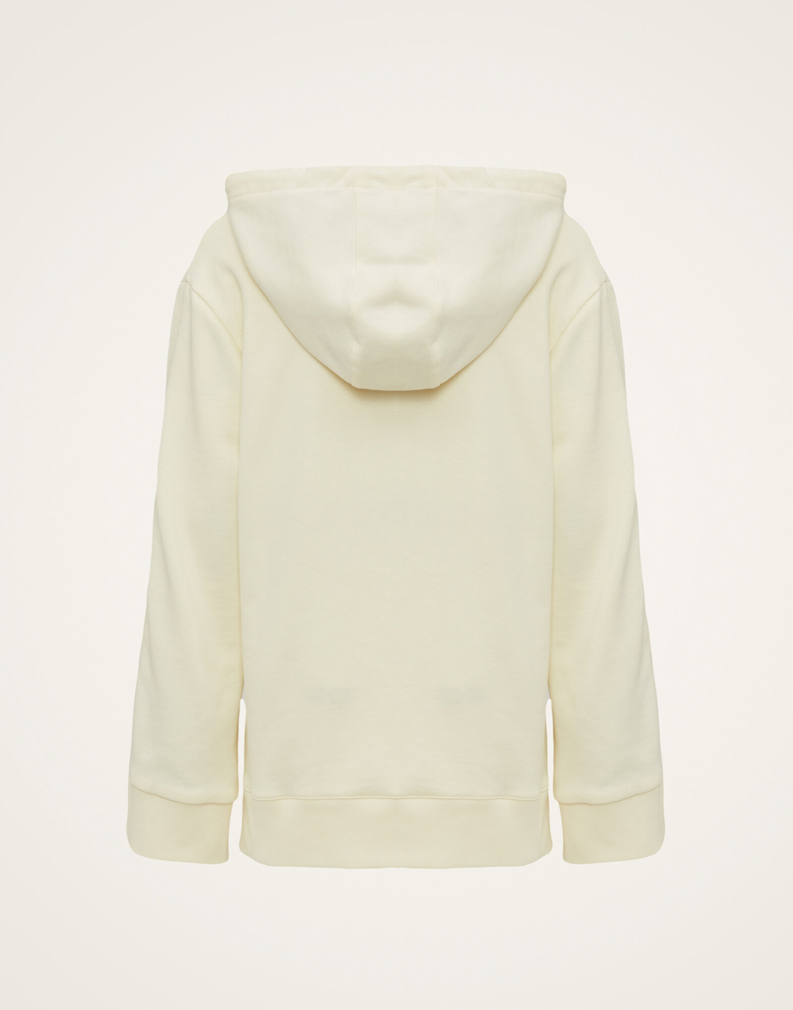 La DoubleJ Girlfriend Hoodie Solid Ivory SWE0012JER029SOLIDWH04