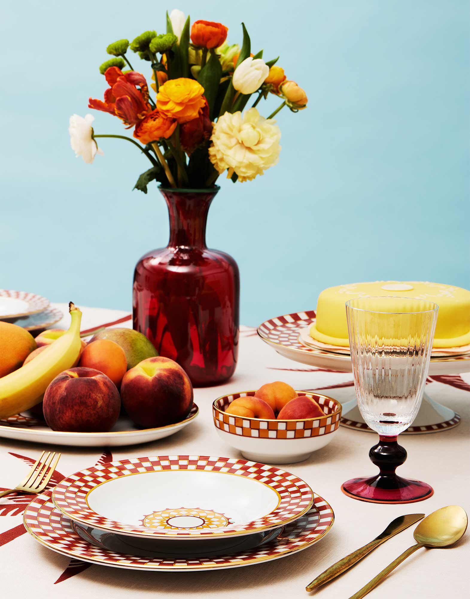 La DoubleJ Murano Carafe Red GLA0009MUR001RED0001