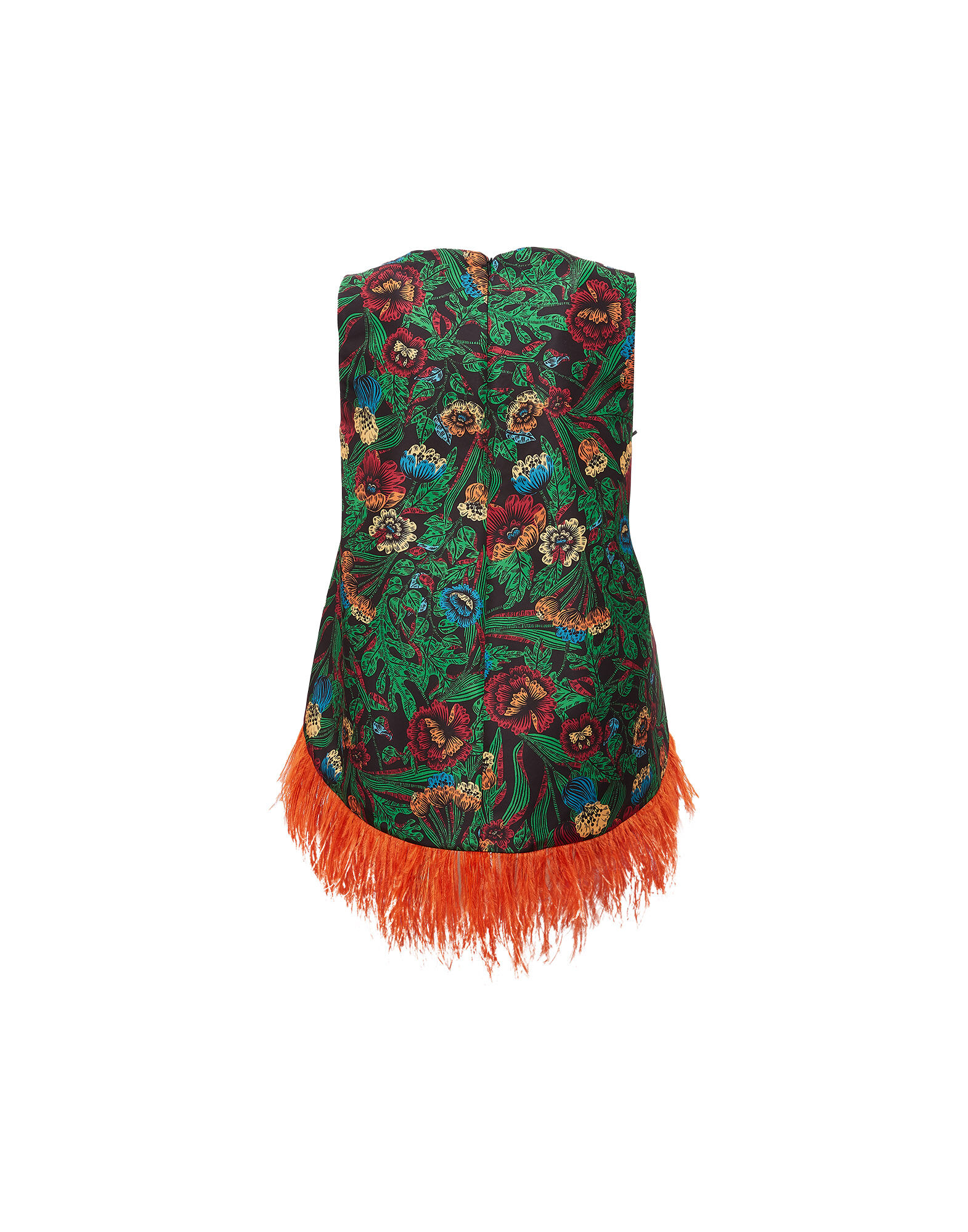 La DoubleJ La Scala Top (With Feathers) Night Garden TOP0013FAI001GAR0001