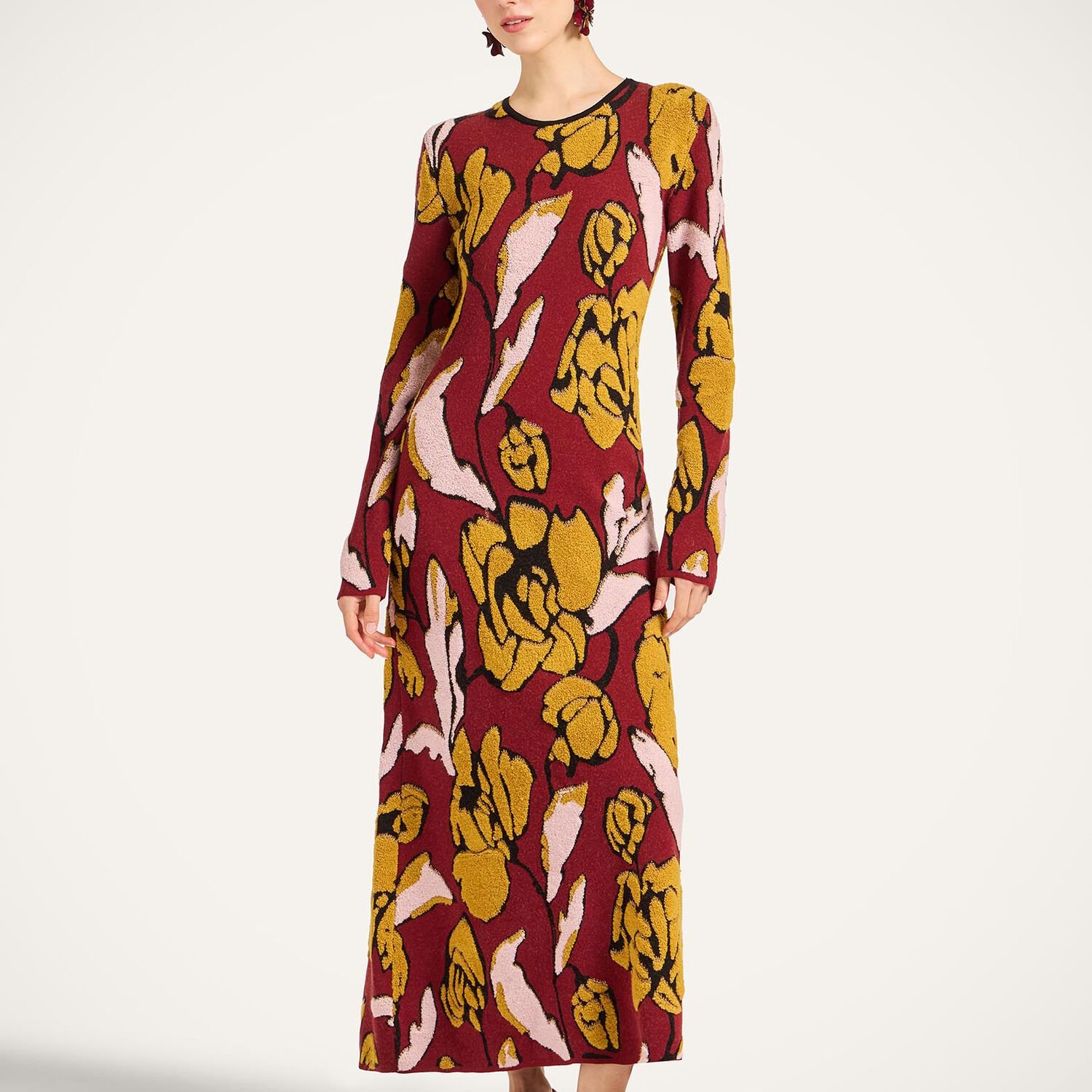 La Double J Knit Swing Dress