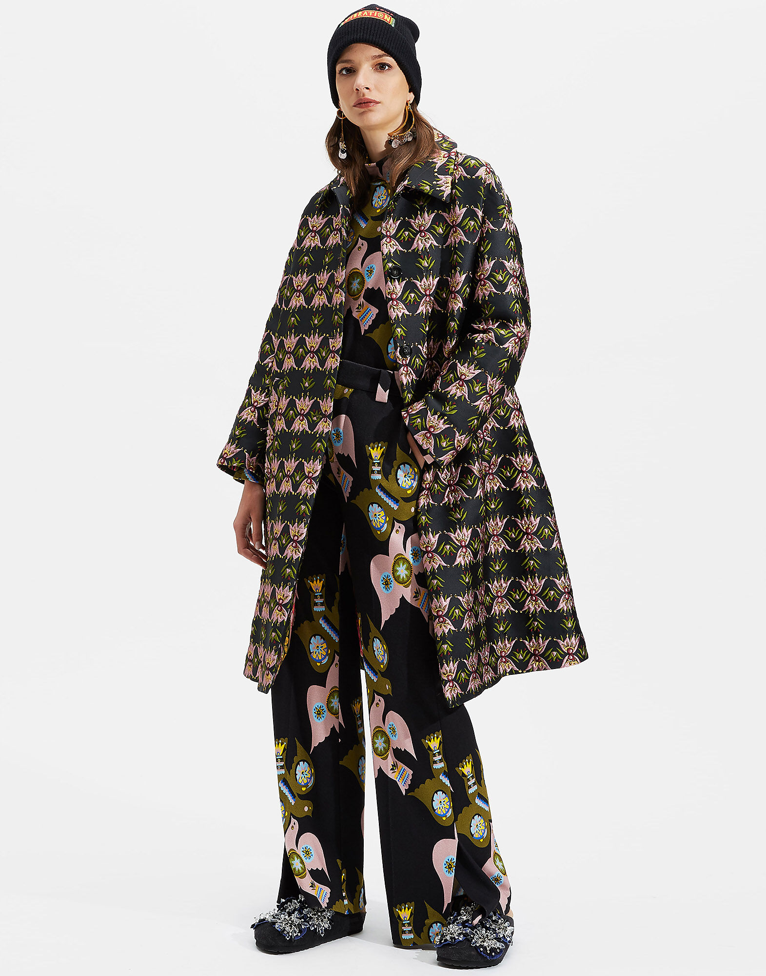 LaDoubleJ Slit Pants LoveDove TRO0015JER007LOV0001