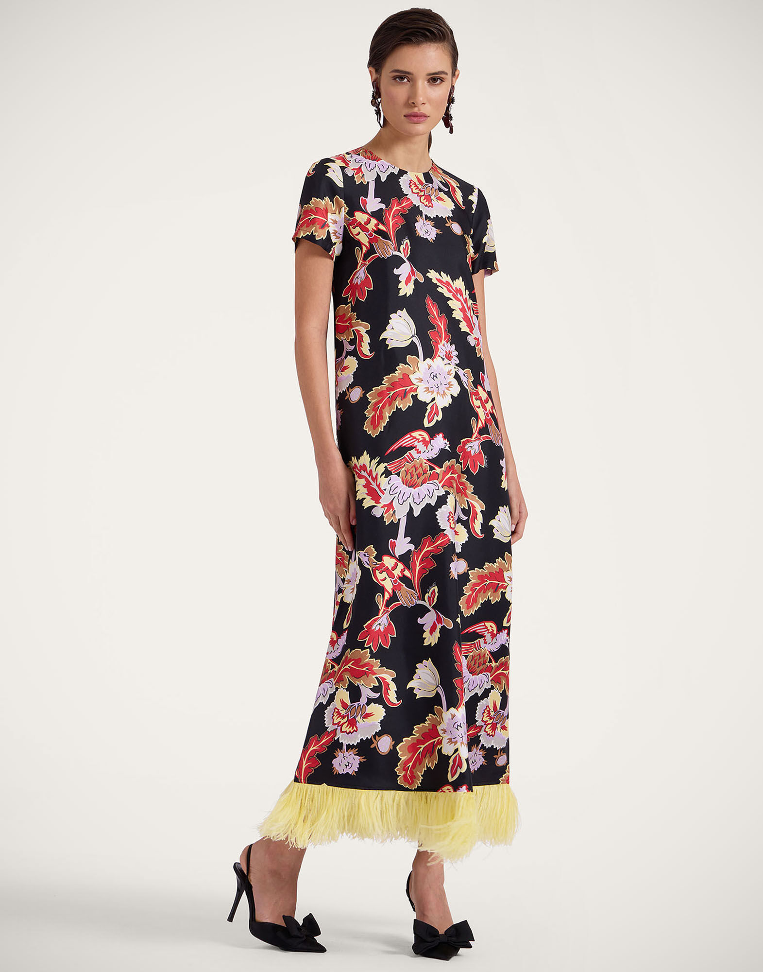 La DoubleJ Swing Dress Lark Black DRE0316SIL001LAR01BL01