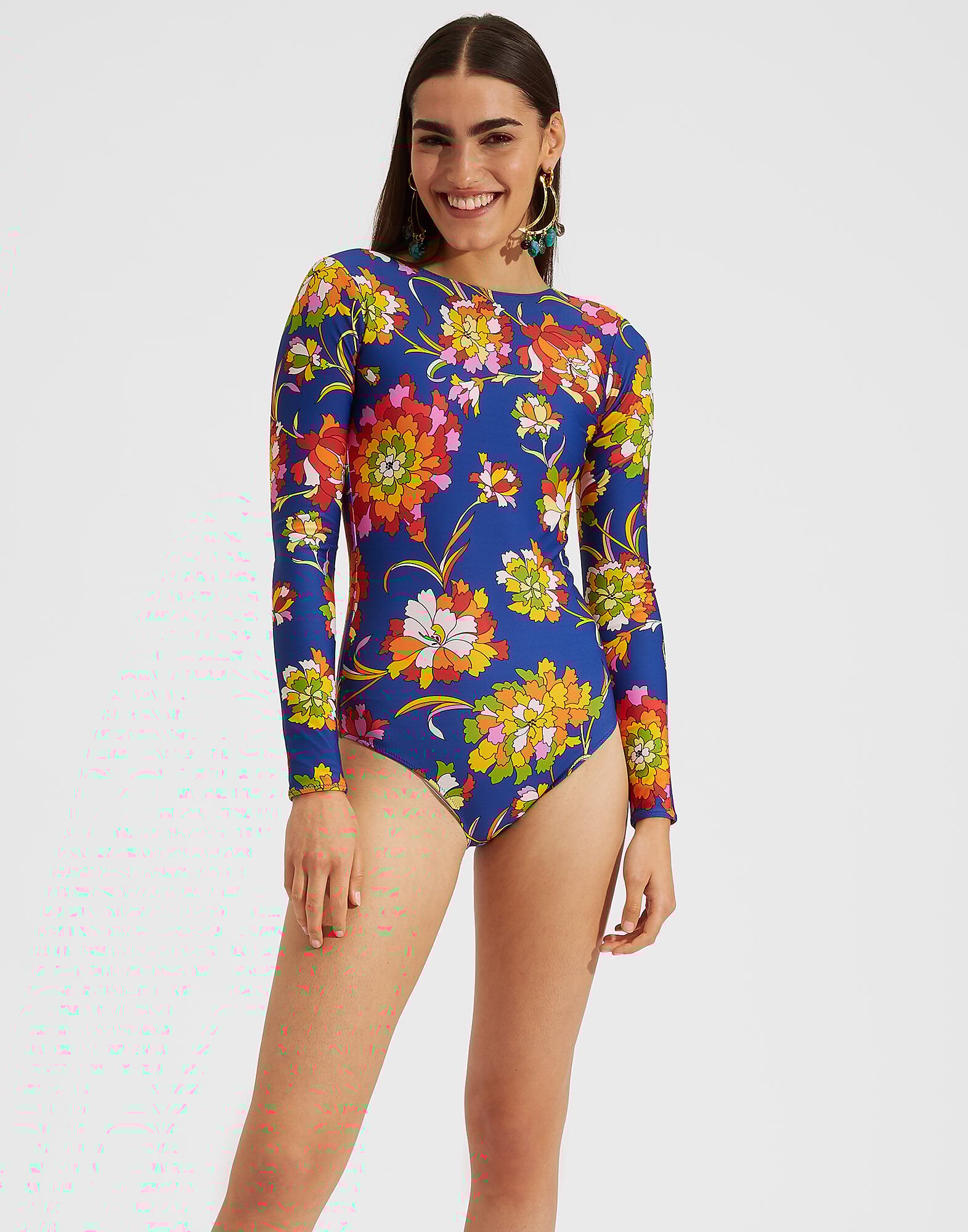 LaDoubleJ Surf Suit Dandelion Blu SWI0001LYC001DAN0003