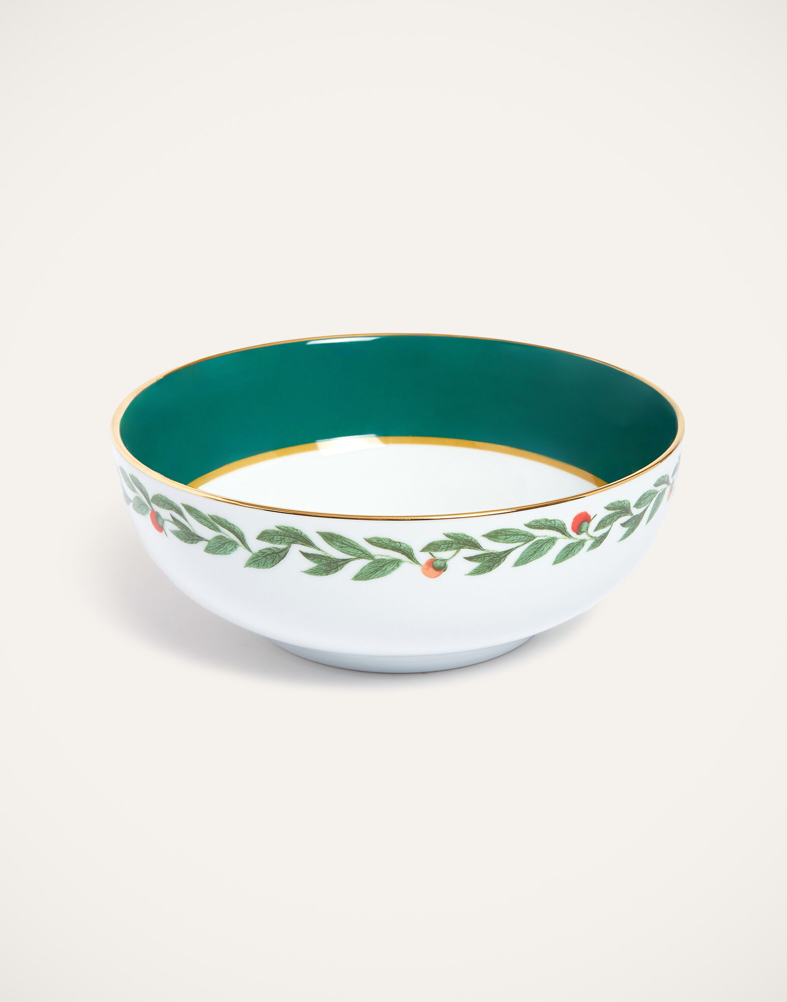 La DoubleJ Serving Bowl Libellula Green BWS0002CER001LIB03GR02