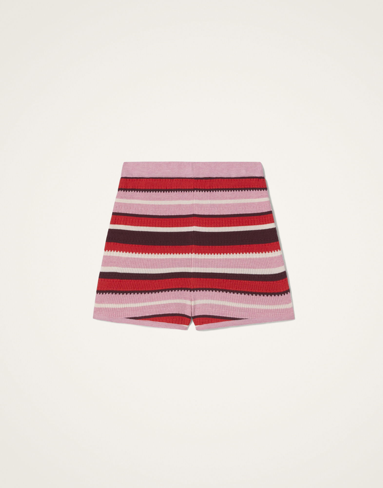 La DoubleJ Veneziana Shorts Multicolor Pink & Red TRO0174KNI154VA377RE01