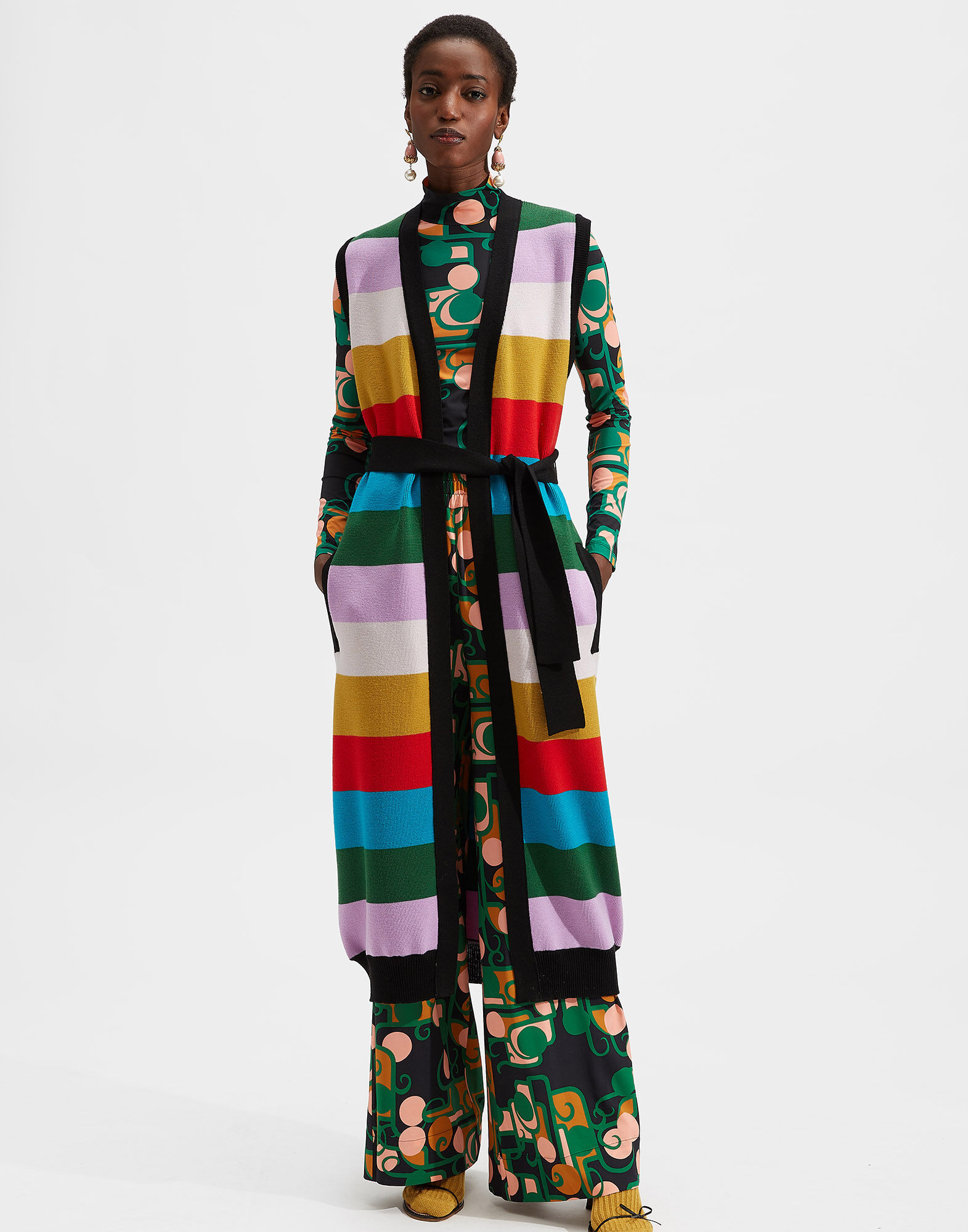 La DoubleJ Turtleneck Deco SHI0030JER005DEC0001