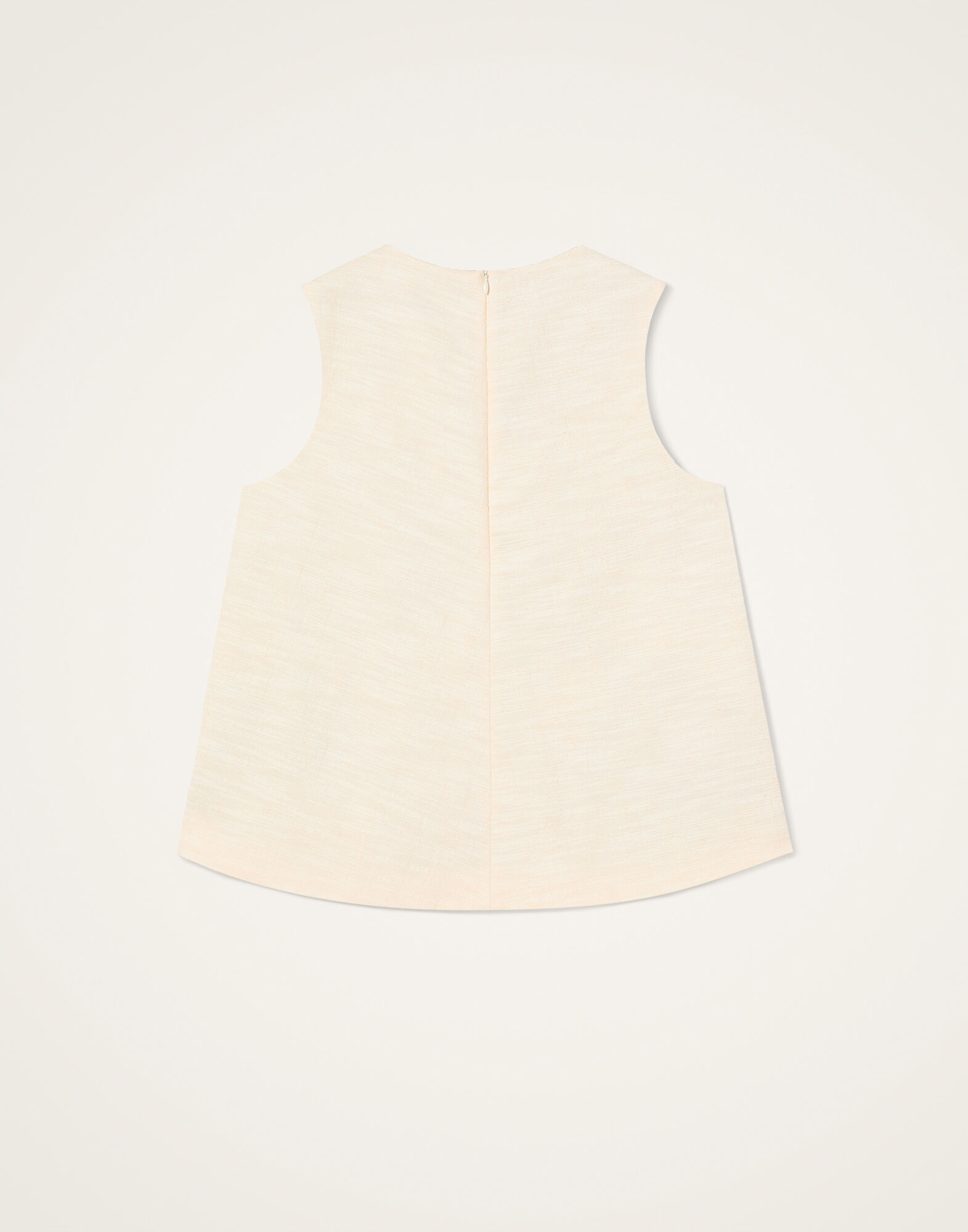 La DoubleJ La Scala Top Solid Ivory TOP0215COT005SOLIDWH04