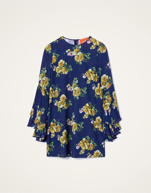 La DoubleJ Friday Dress Riptide Midnight Blue DRE0852VIS019RIP01BU04