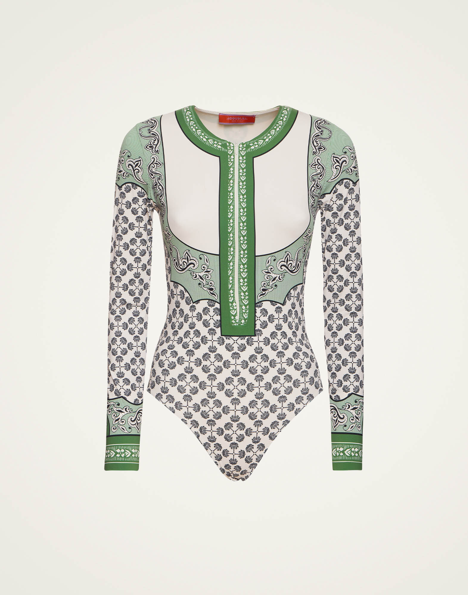 La DoubleJ Surf Suit Mirage Plac&eacute;e Green SWI0083LYC006AGE01GR02