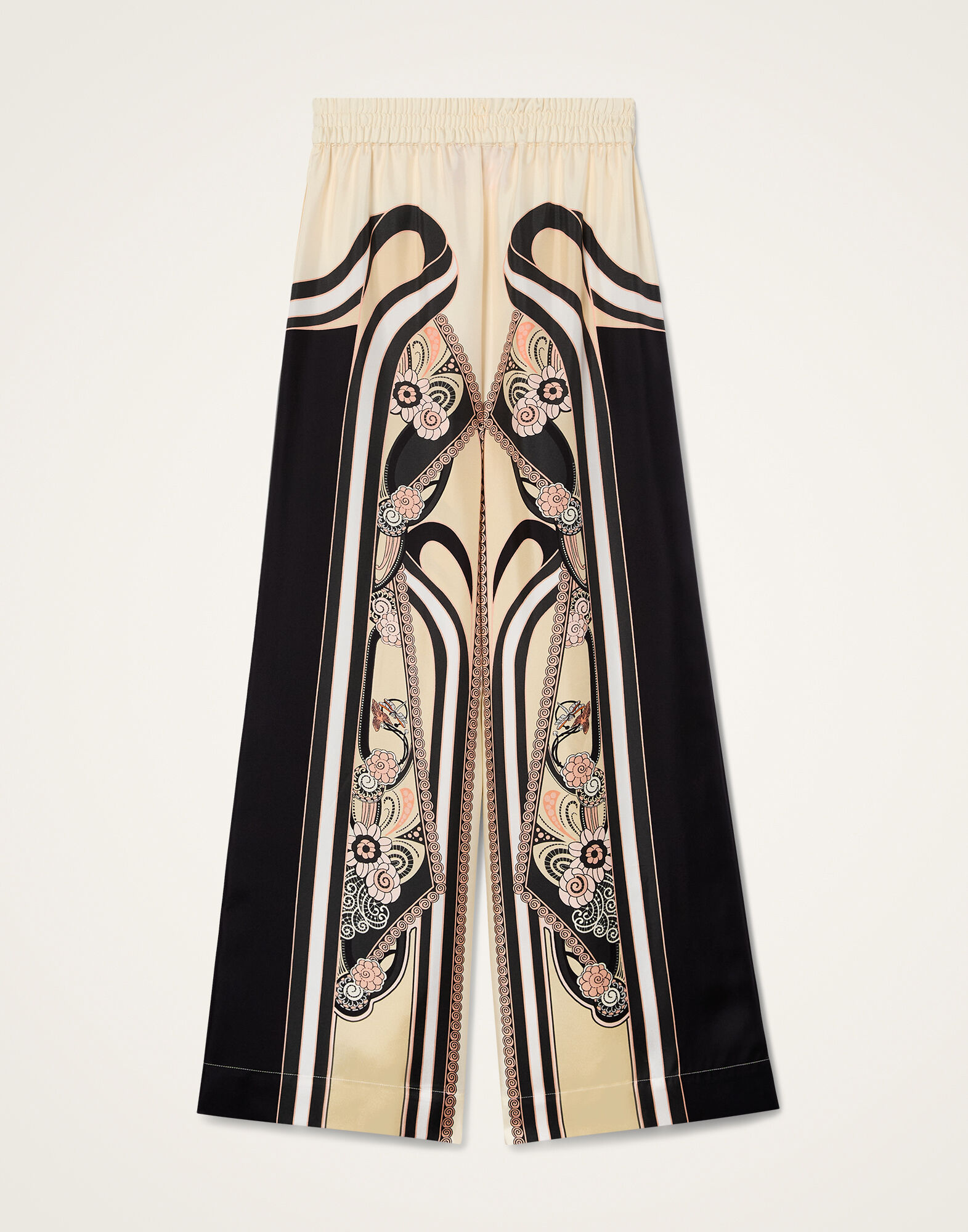 La DoubleJ Palazzo Pants Ambrosia Plac&eacute;e Pale Pink TRO0026SIL006AMB03PI02