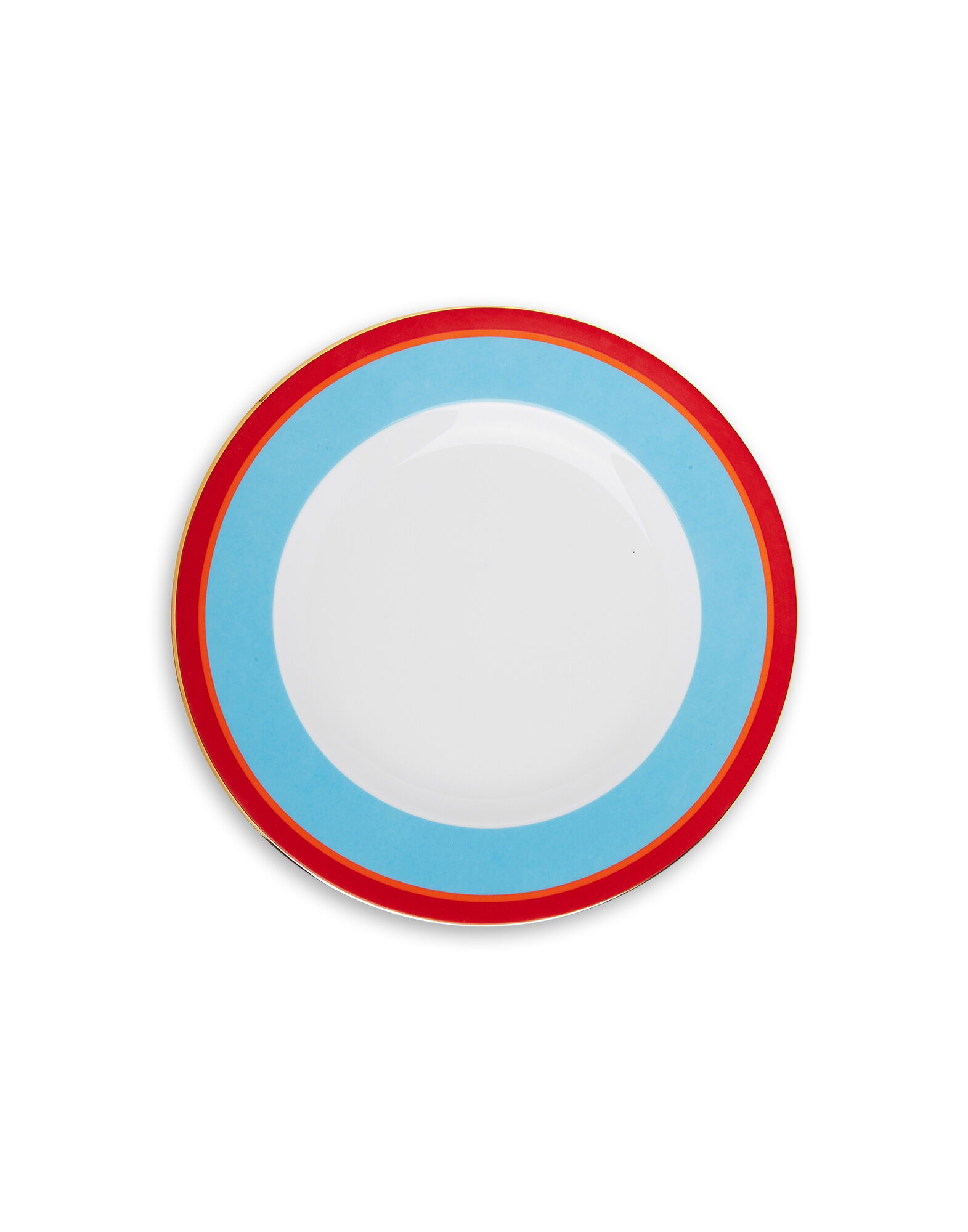 La DoubleJ Dinner Plates Set Of 2 Rainbow Azure DIN0002CER001RAI02BU01