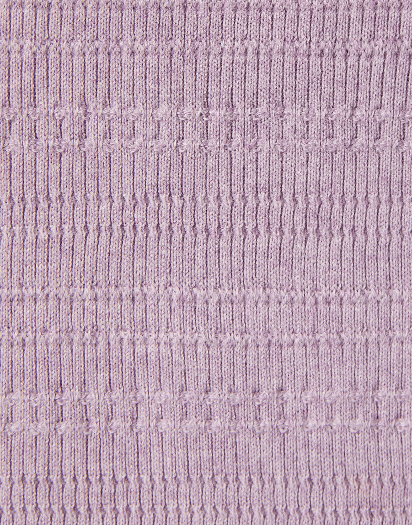 La DoubleJ Picket Polo Top Solid Lilac PUL0273KNI154SOLIDPU02