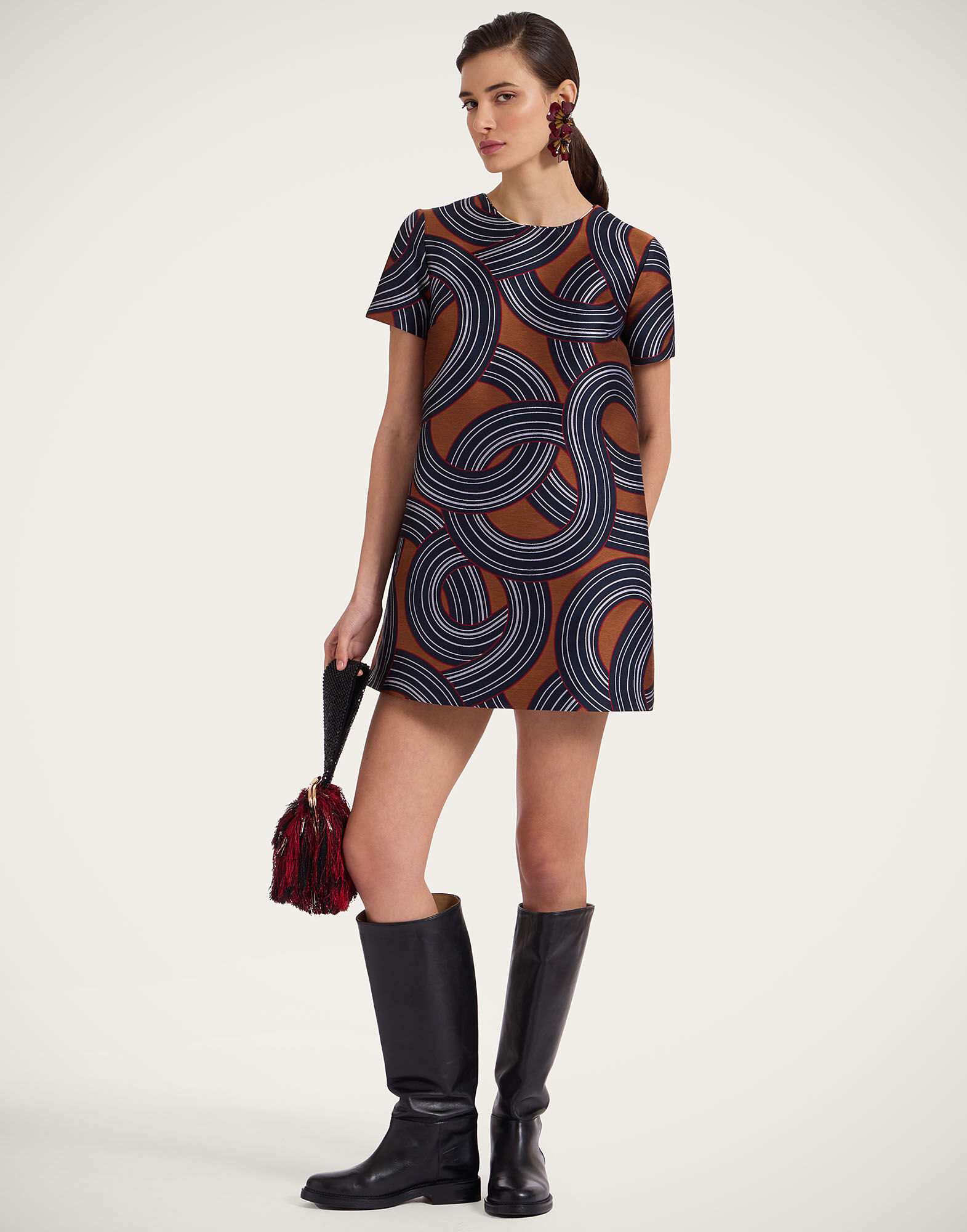 La DoubleJ Mini Swing Dress Montecarlo Blue DRE0658JCQ097MTC02BU03