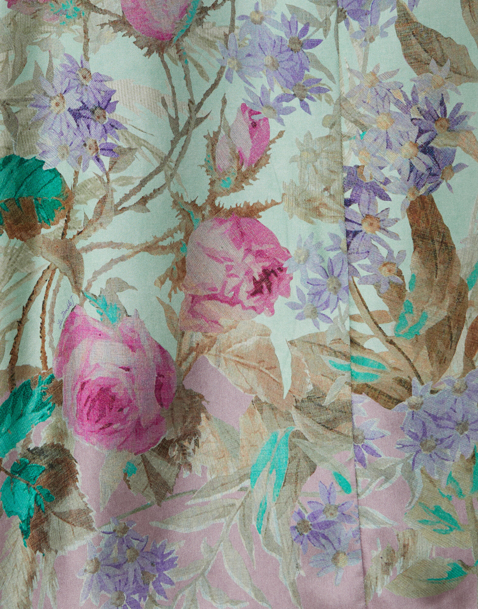 La DoubleJ Swing Dress Heath Plac&eacute;e Mint DRE0316SIL001HEA02GR11