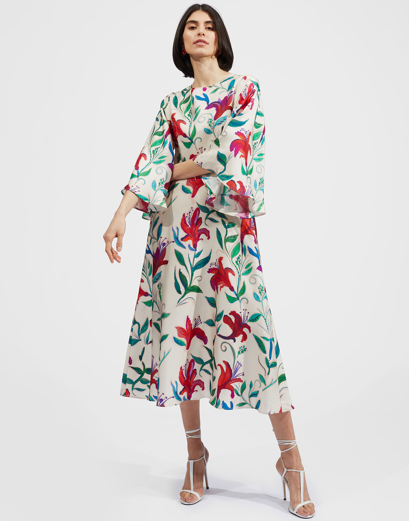 La DoubleJ Sorella Dress White Lily DRE0179SIL001LIY0002