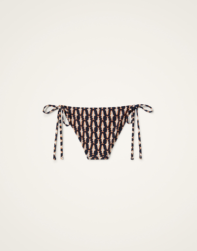 String Bikini Bottom in Pesciolini Blue fr Damen | La DoubleJ US String Bikini Bottom in Pesciolini Blue fr Damen | La DoubleJ US