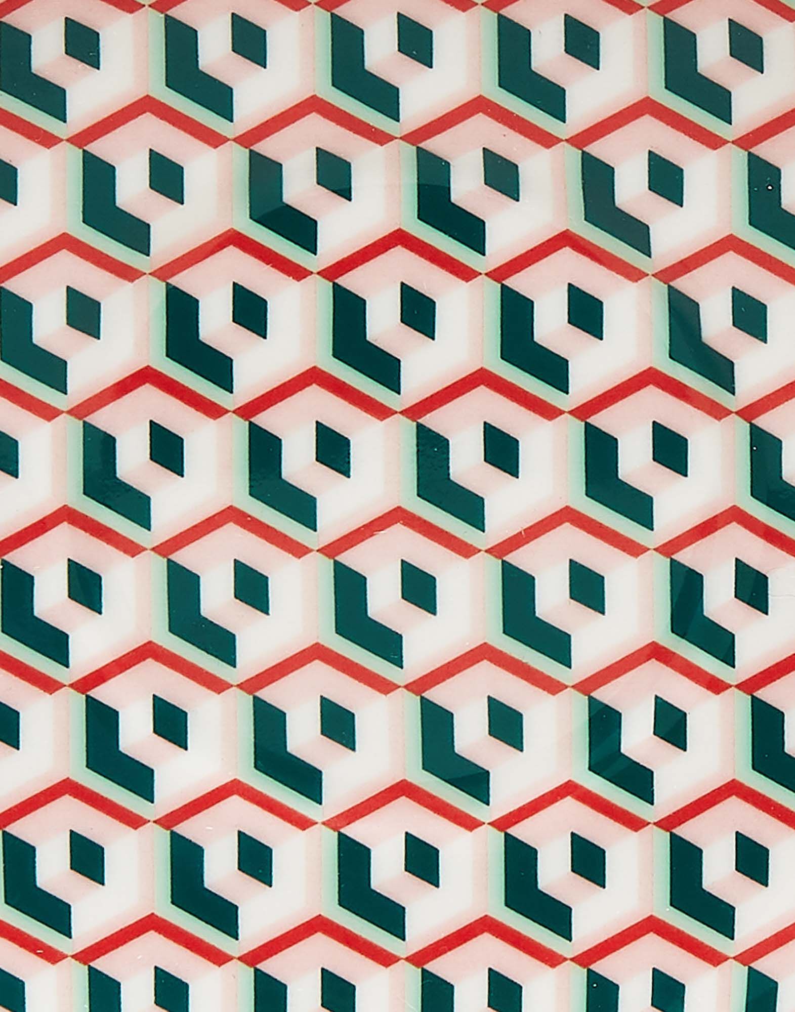 La DoubleJ Dessert Plate Set of 2 Cubi Lilla DIS0048CER001CUB0008