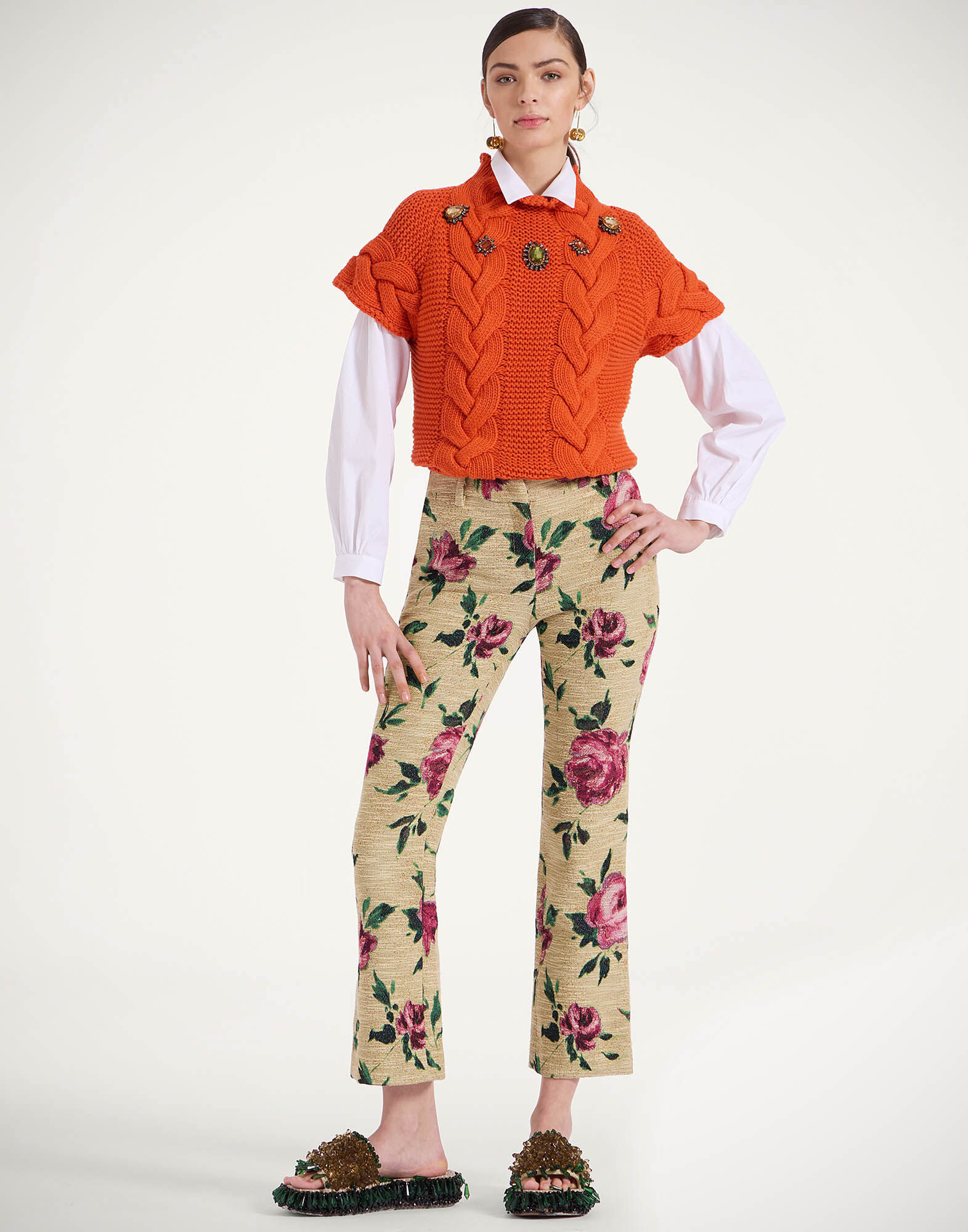 La DoubleJ Portrait Top Solid Rust PUL0204KNI120VA272OR04