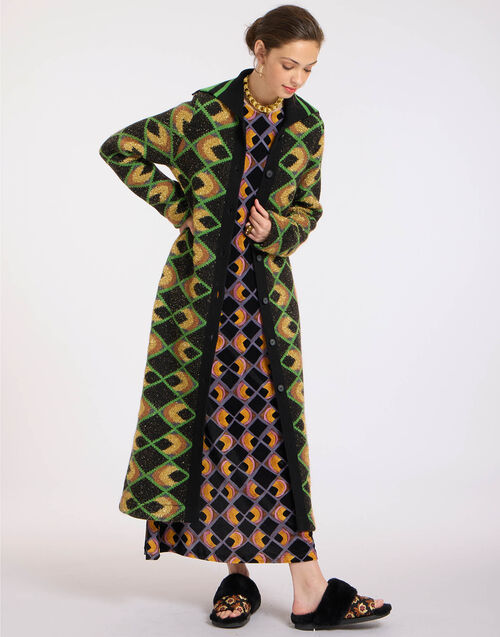 La DoubleJ Half-Light Coat Half-Light Black PUL0222KNI132VA305BL01