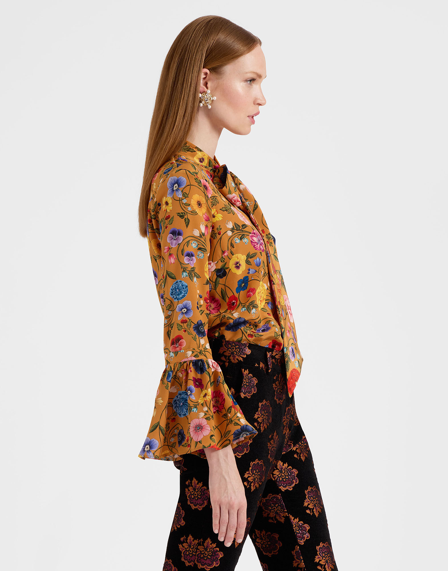 La DoubleJ Happy Wrist Top Botticelli Rust SHI0011CRE001CEL01OR04