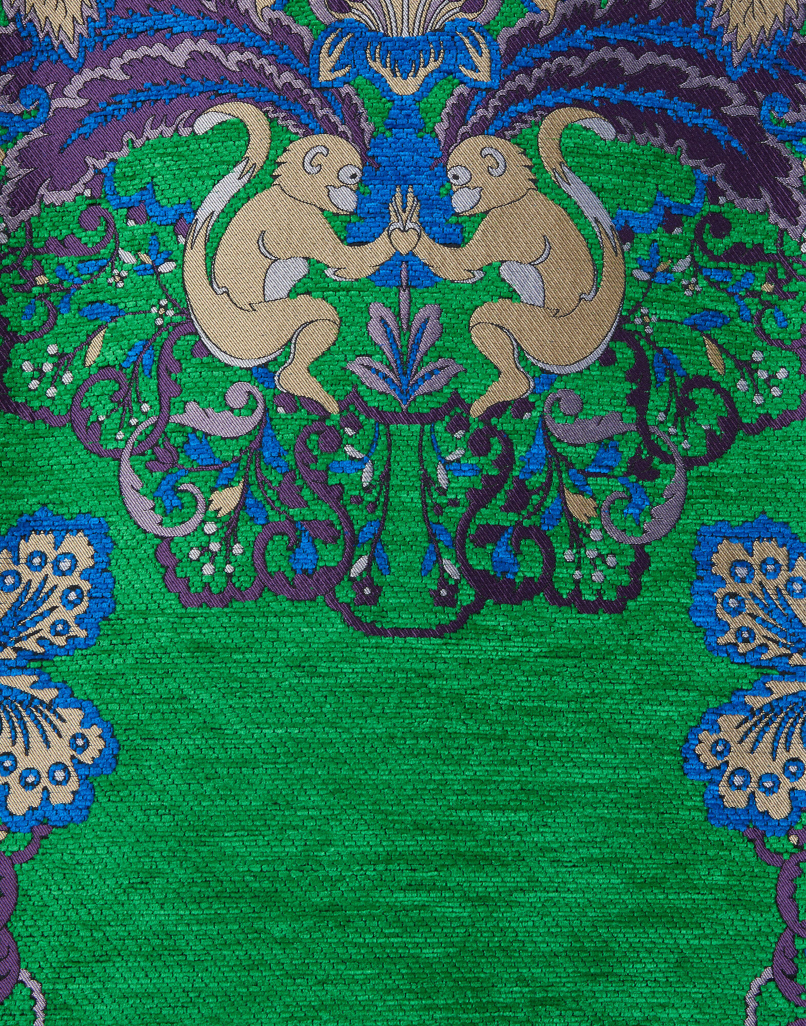 La DoubleJ Truffle Coat Cornucopia Plac&eacute;e Green JAC0178JCQ130CRN02GR02