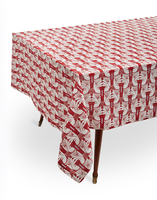 La DoubleJ Medium Tablecloth &#40;180X280&#41; Wings Avorio TBC0002LIN001WIG0012