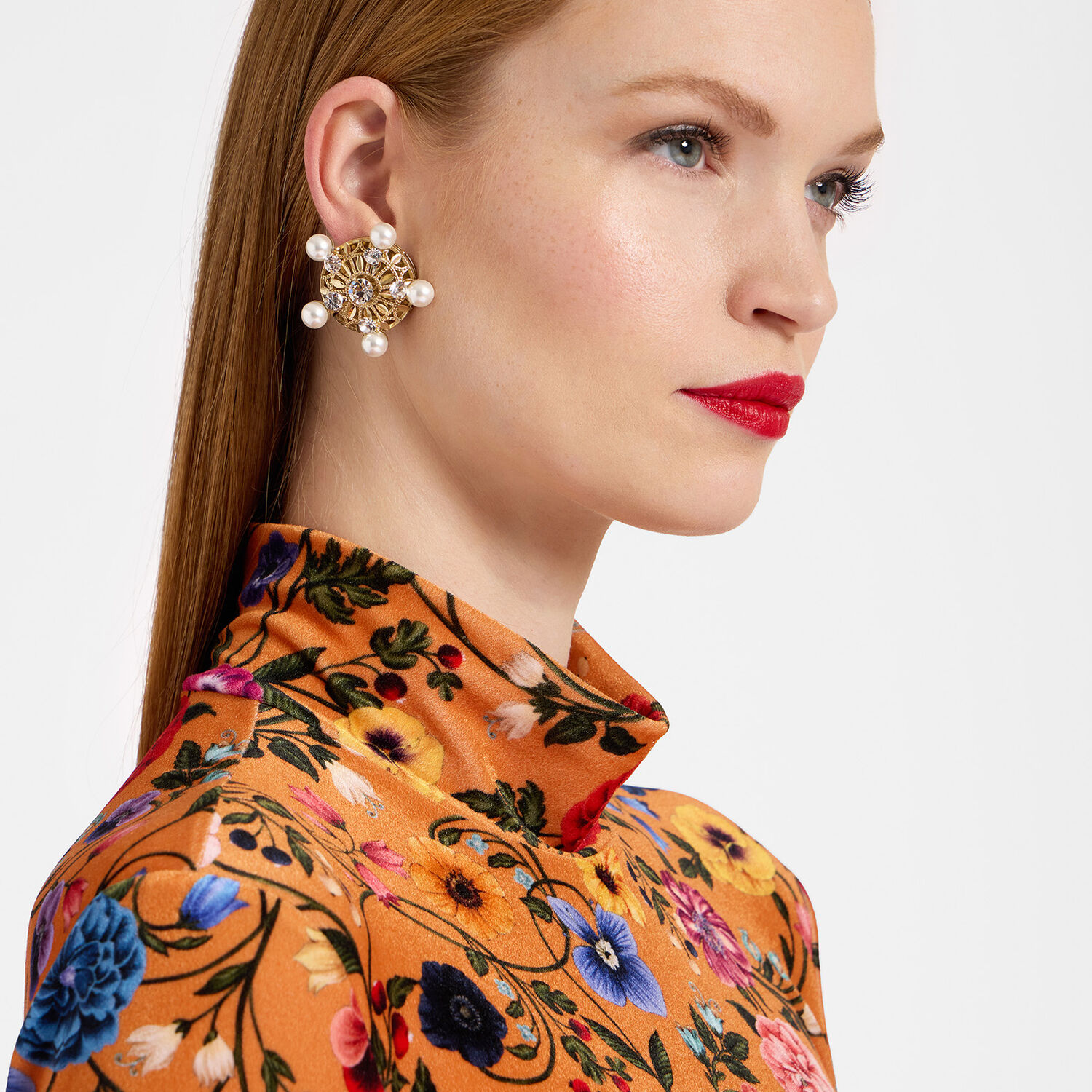 La Doublej Turtleneck In Botticelli Rust