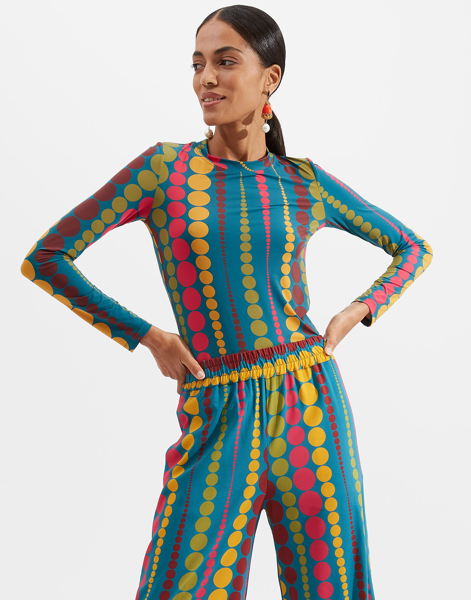 La DoubleJ Crew Top Bubbles TOP0024JER005BUB0001