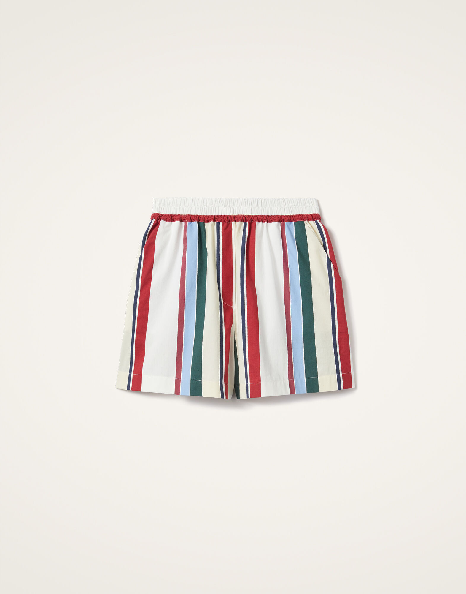 La DoubleJ Pull-Up Shorts Stripes Multicolor TRO0117JCQ106STR05MU01