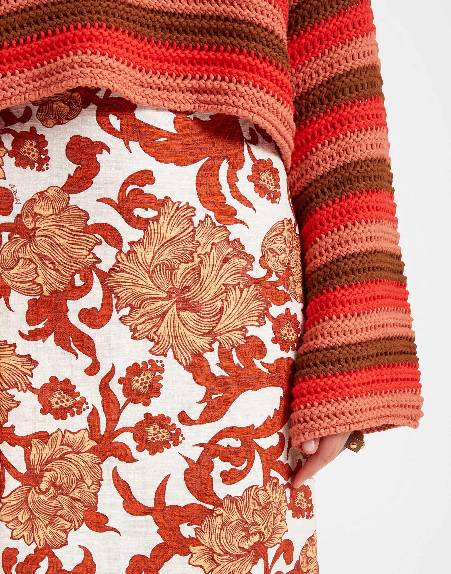 La DoubleJ Pencil Skirt Reef White SKI0011COT005REE01WH01