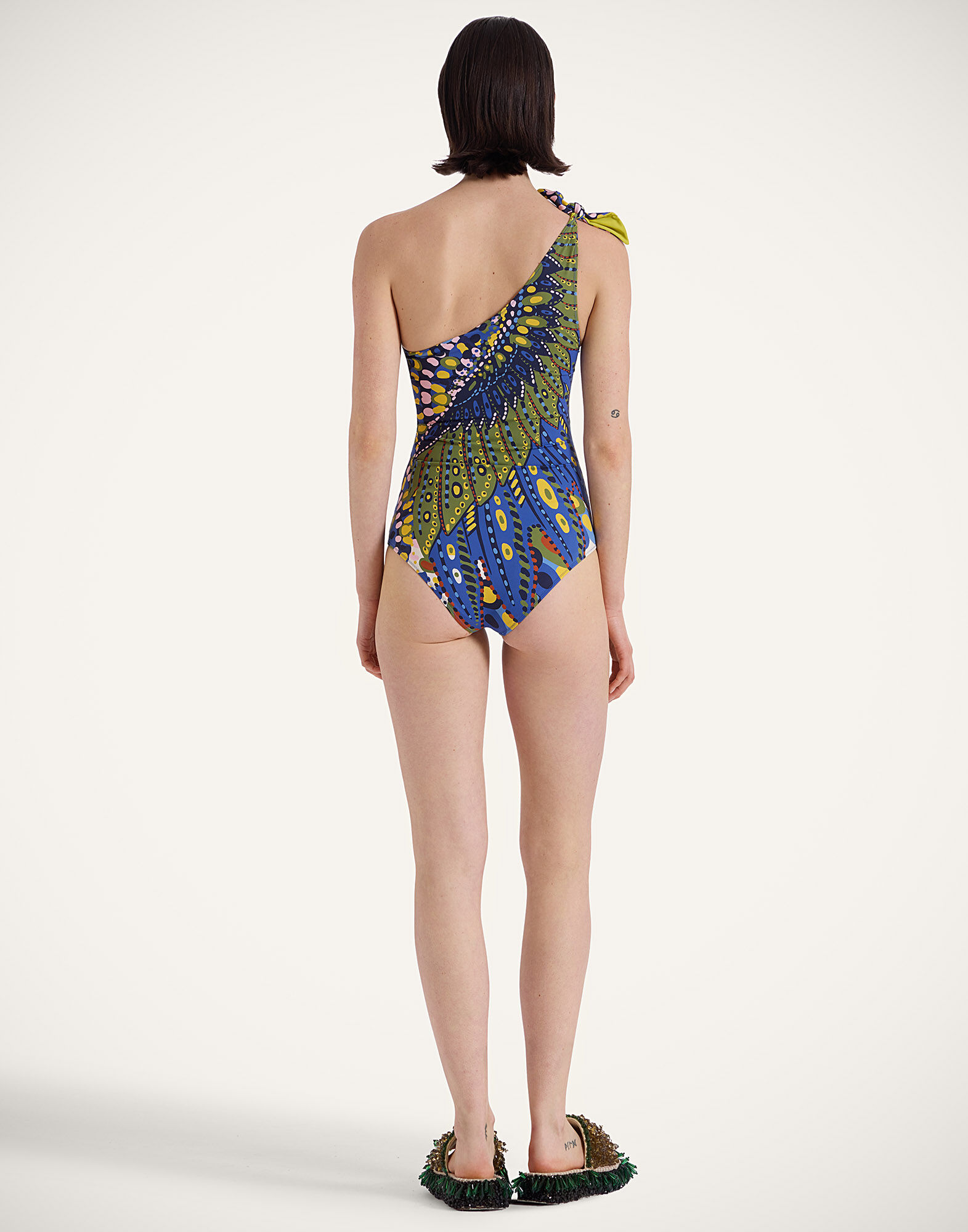 La DoubleJ Goddess Suit Chakra Plac&eacute;e Multicolor SWI0058LYC006CHA05MU01