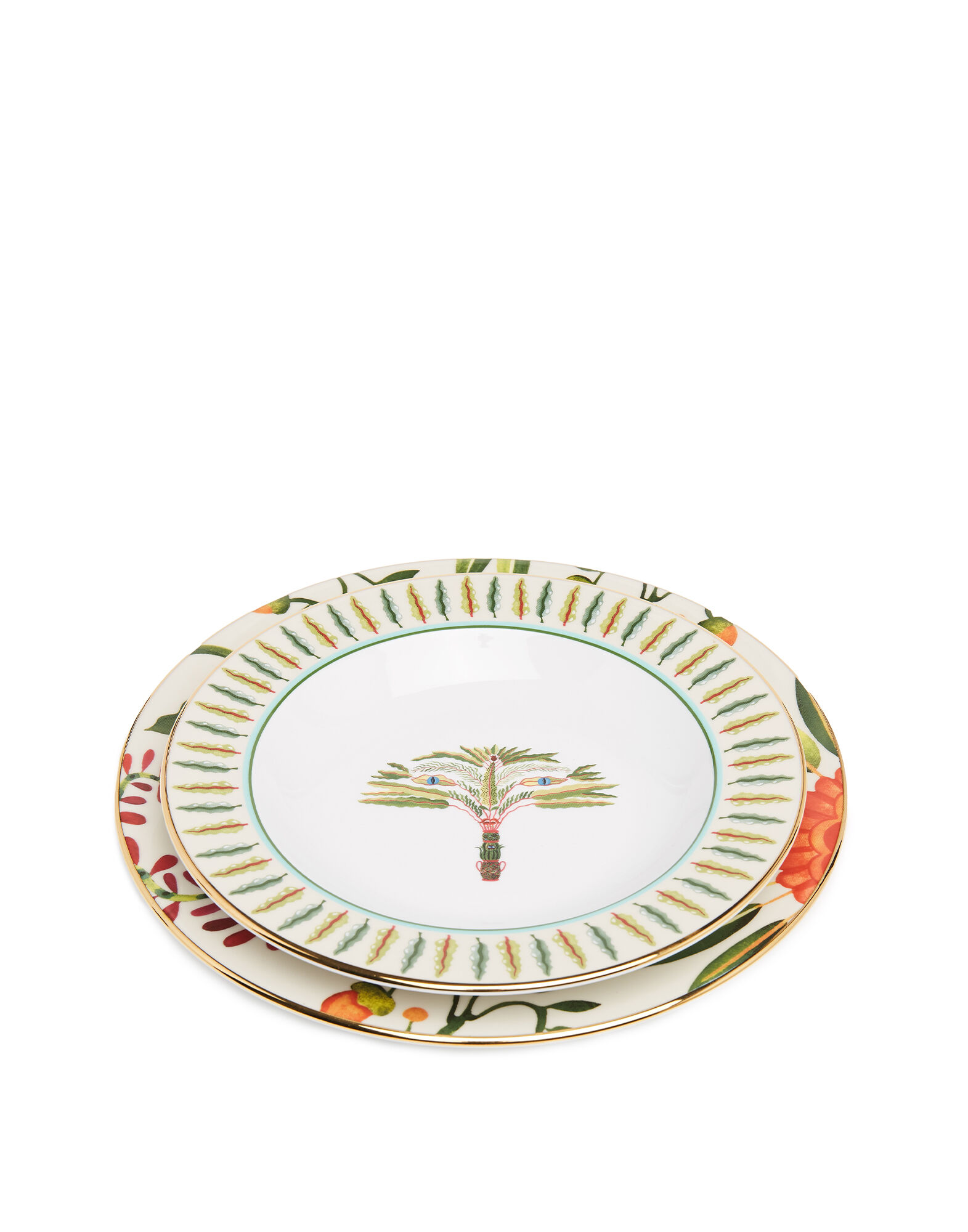 La DoubleJ Soup & Dinner Plate Set Eden DIS0064CER001HLE0008