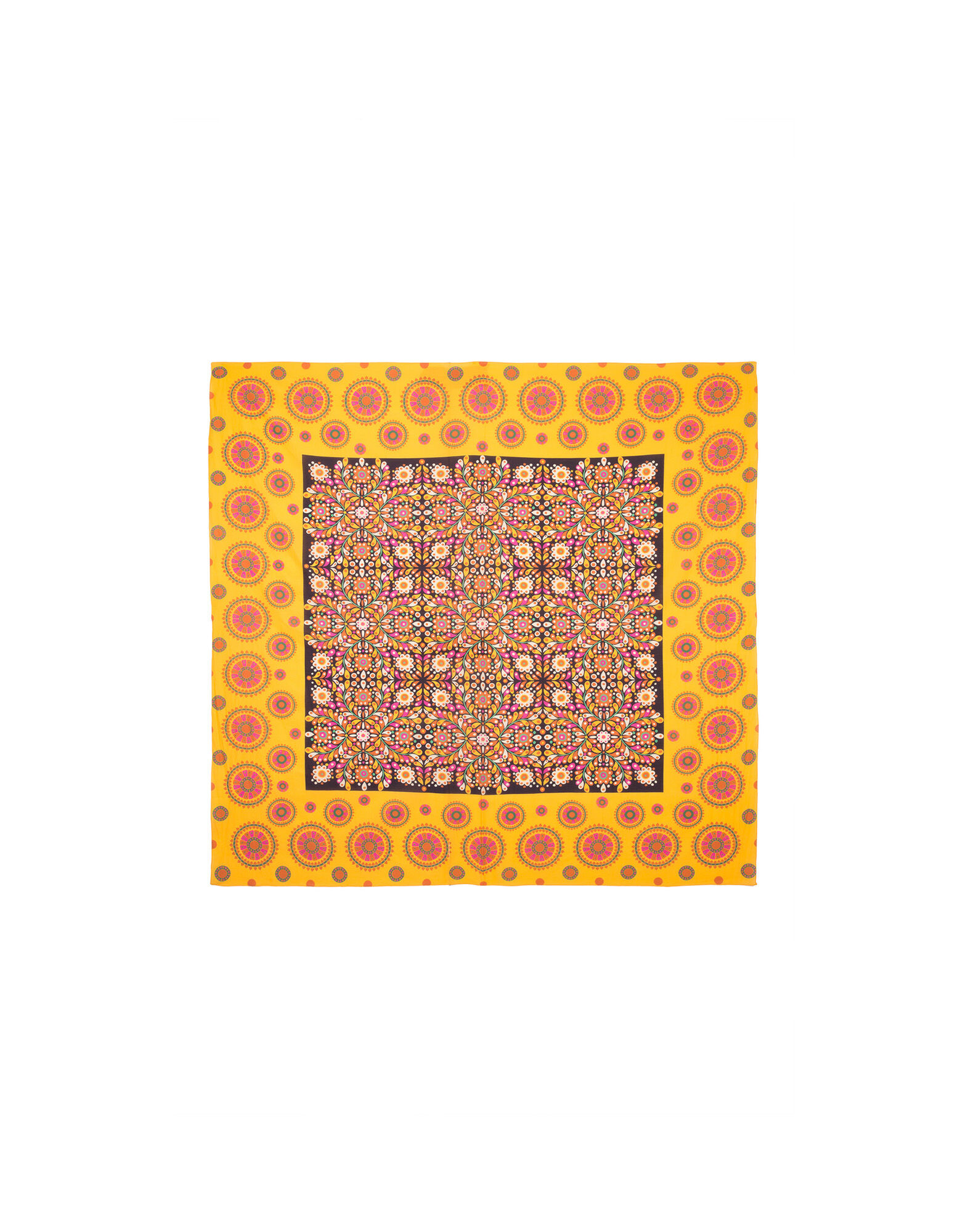 LaDoubleJ Scarf (155X155cm) Ruote Gialle SCA0006COS001RUO0003