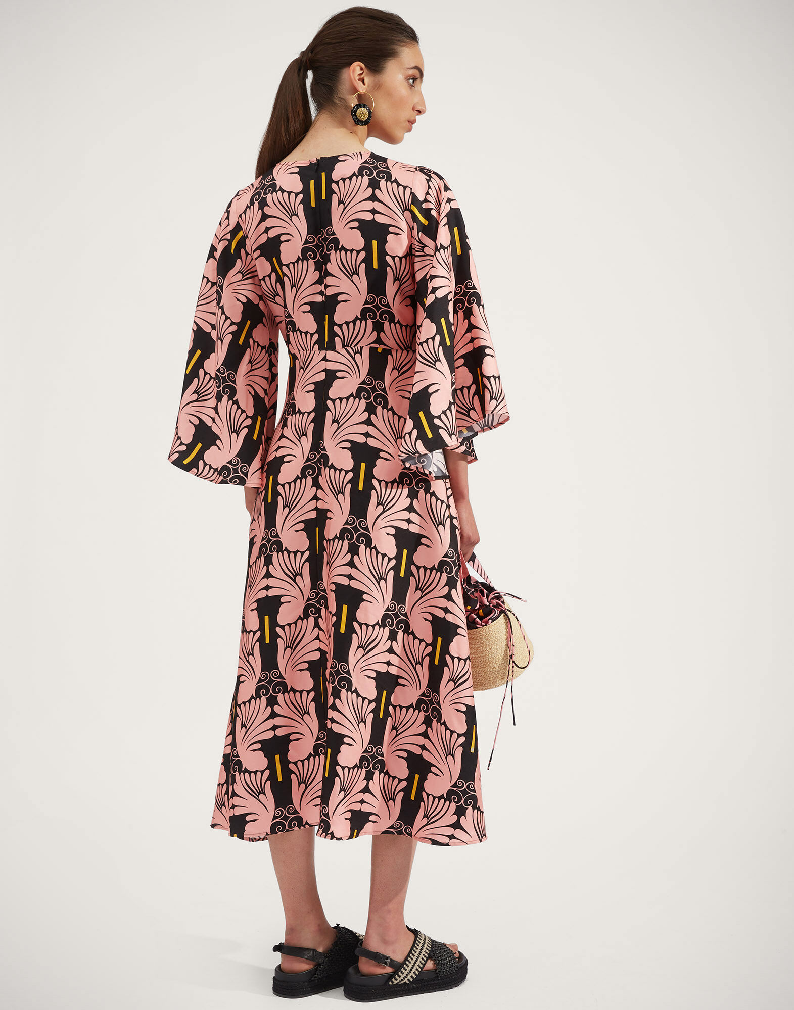 La DoubleJ Sorella Dress Ali Rosa DRE0179SIL001WIG0010