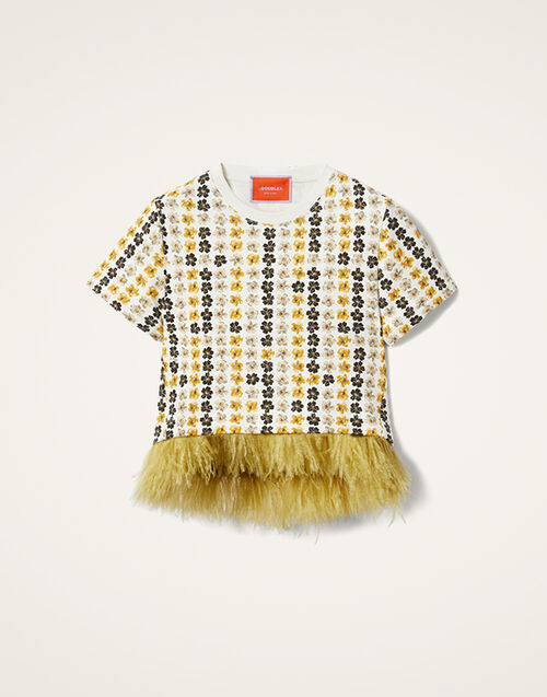 La DoubleJ La Scala Tee Cupid White TSH0026JER039CUP02WH01