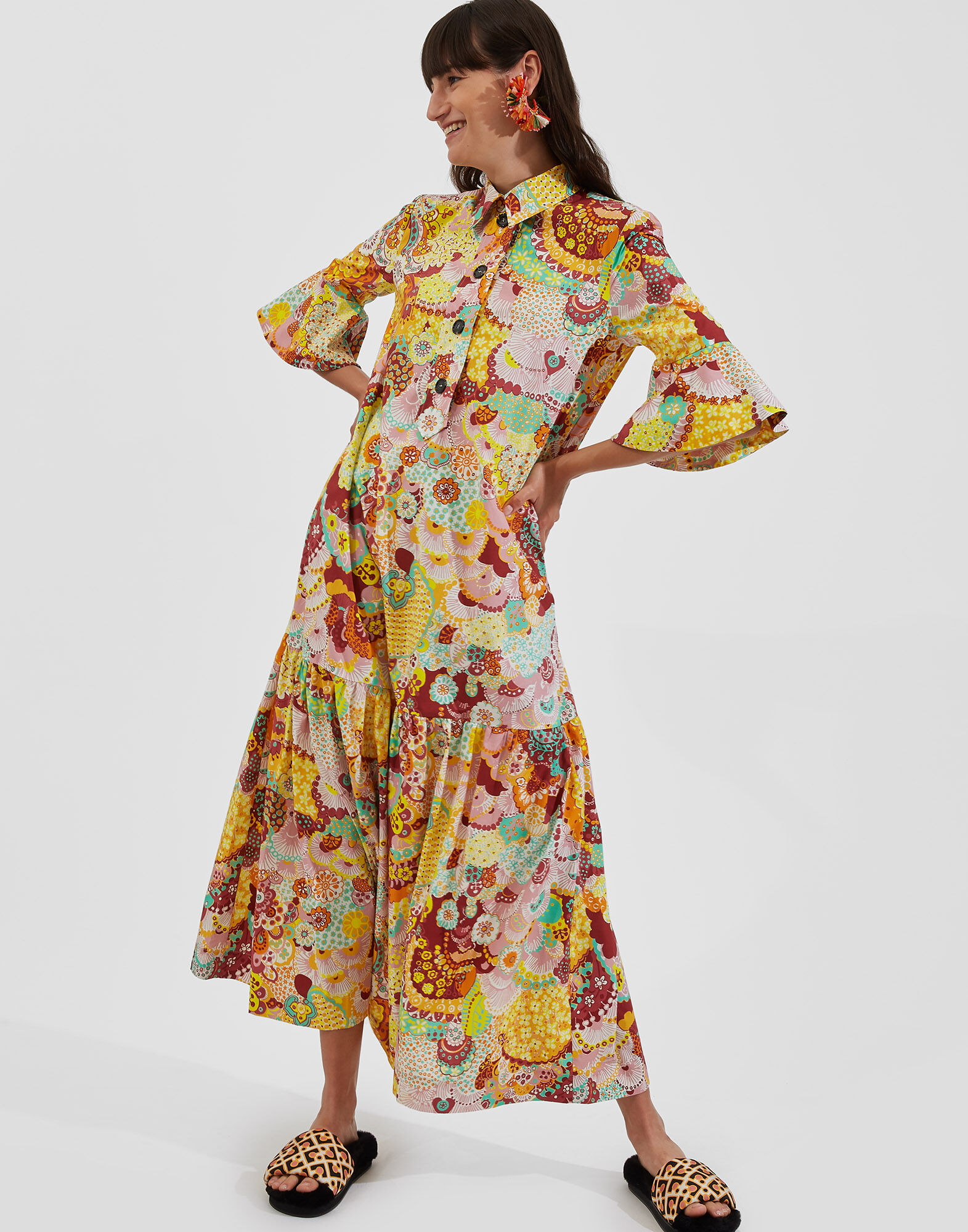 La DoubleJ Artemis Dress Holi DRE0176COT001HOL0002