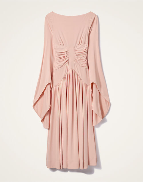 La DoubleJ Sublime Dress Solid Peach DRE1026JER074SOLIDOR08