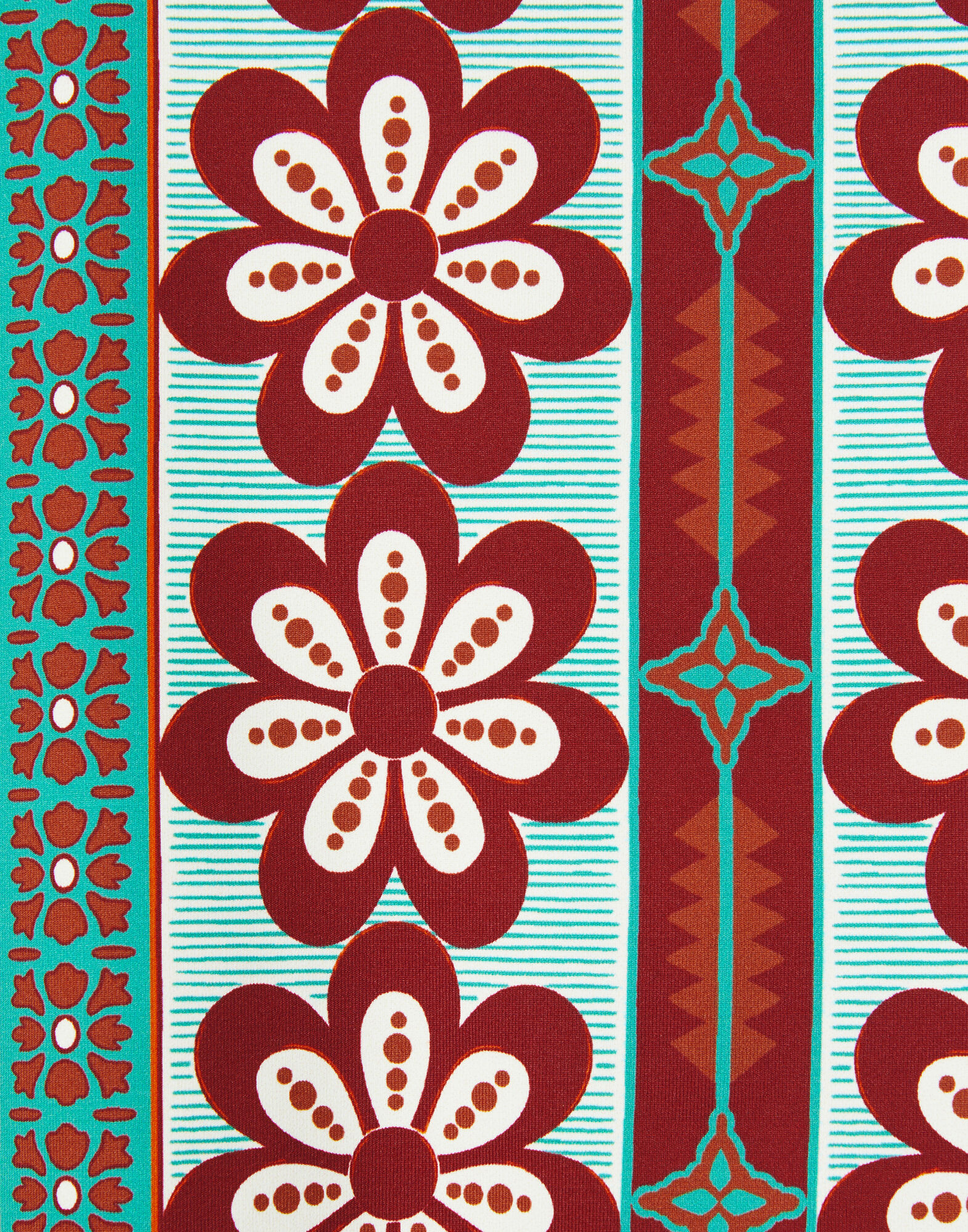 La DoubleJ Bardot Top Pagoda Plac&eacute;e Rust SWI0094LYC006PAG01OR04