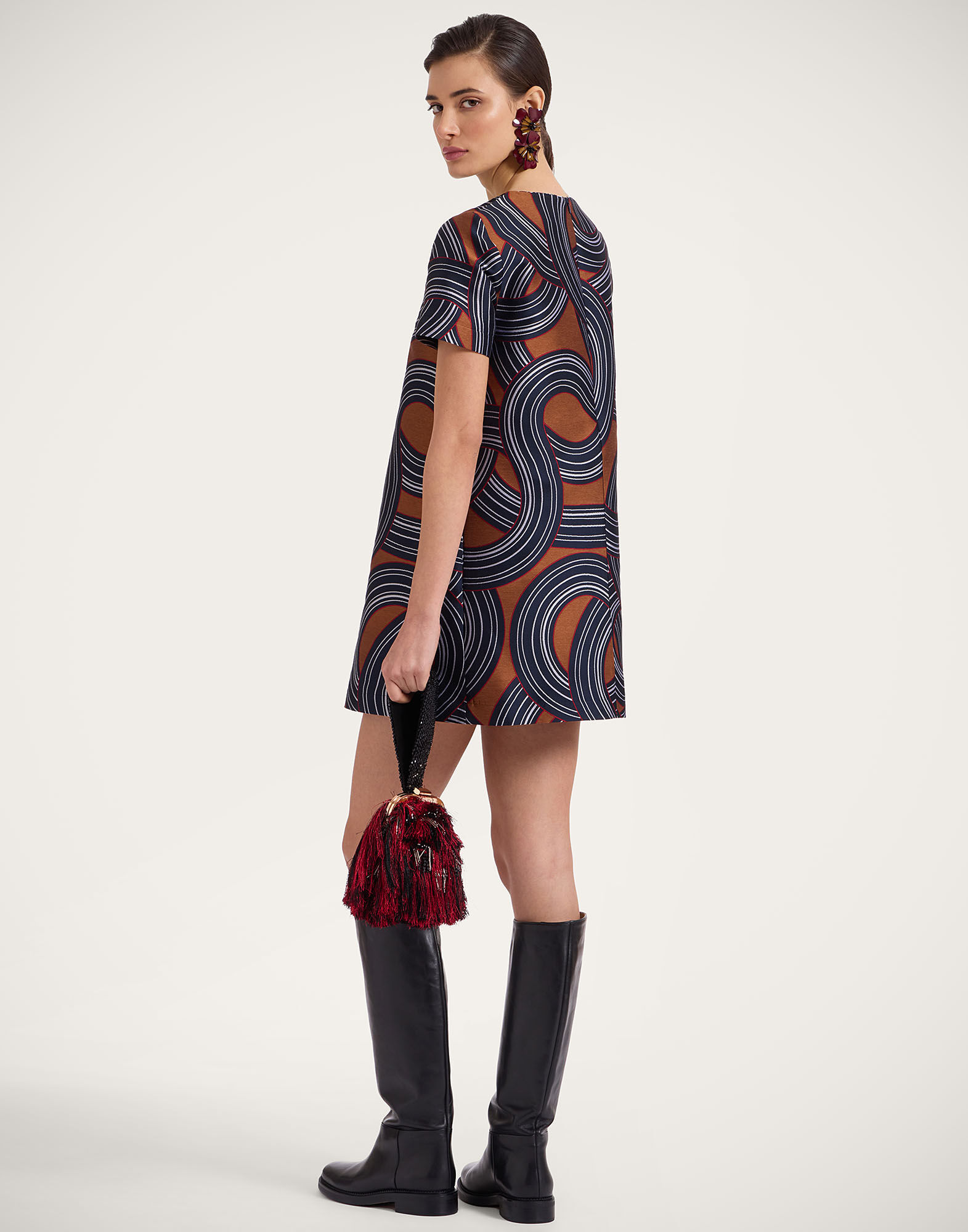 La DoubleJ Mini Swing Dress Montecarlo Blue DRE0658JCQ097MTC02BU03