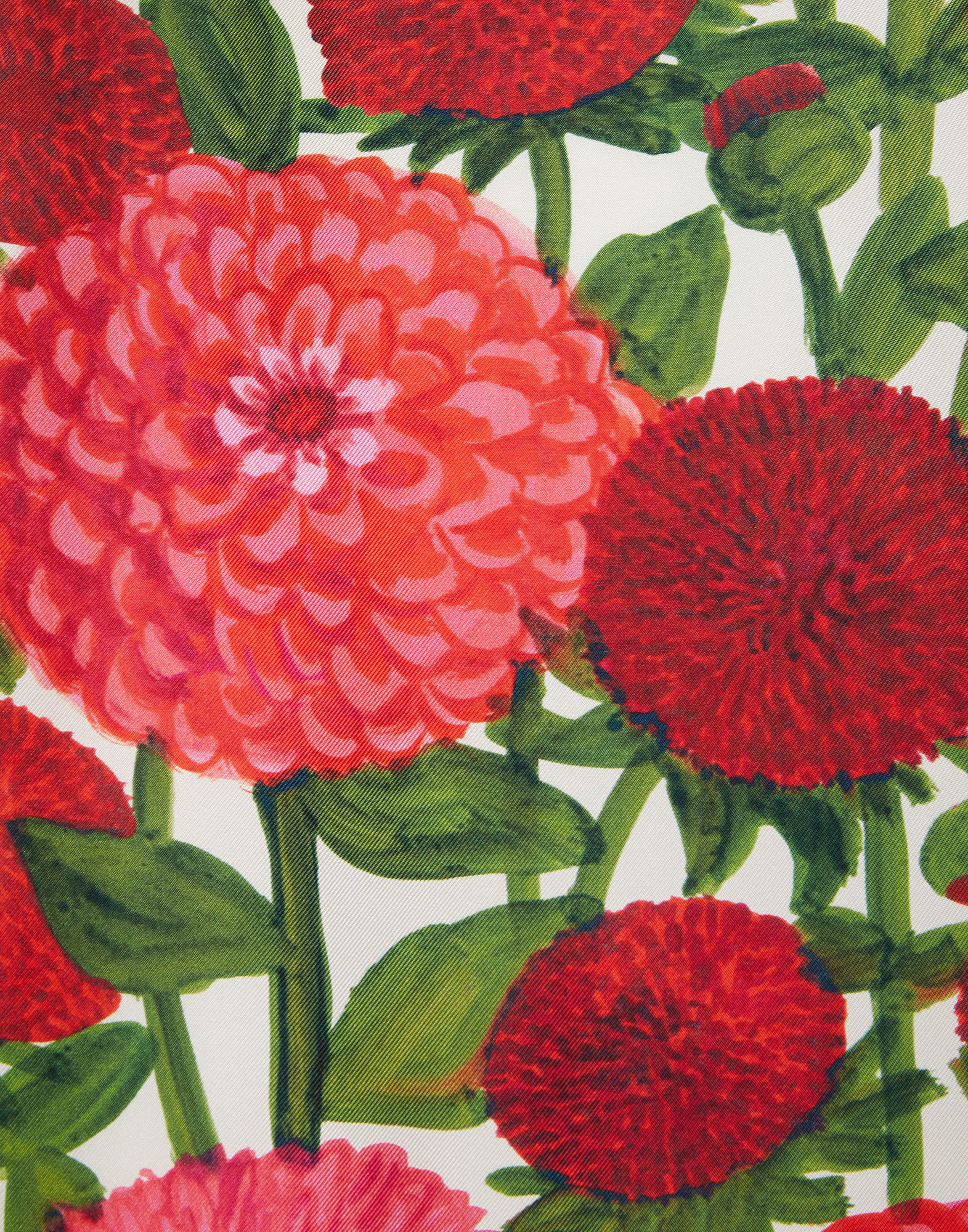 La DoubleJ Magnifico Dress Pink Dahlias DRE0212SIL001DAH0001