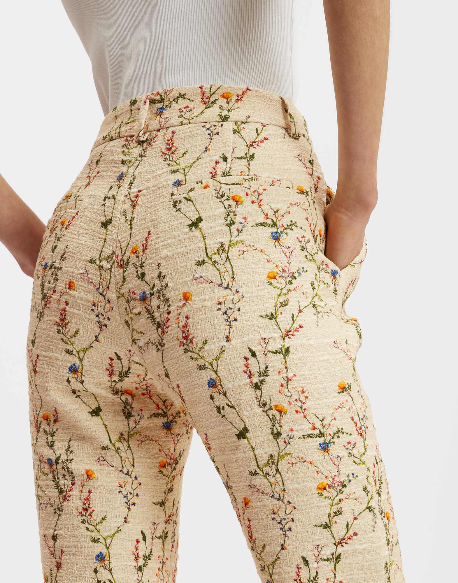 La DoubleJ 24/7 Pants Primavera Cream TRO0069COT051PRI01WH03