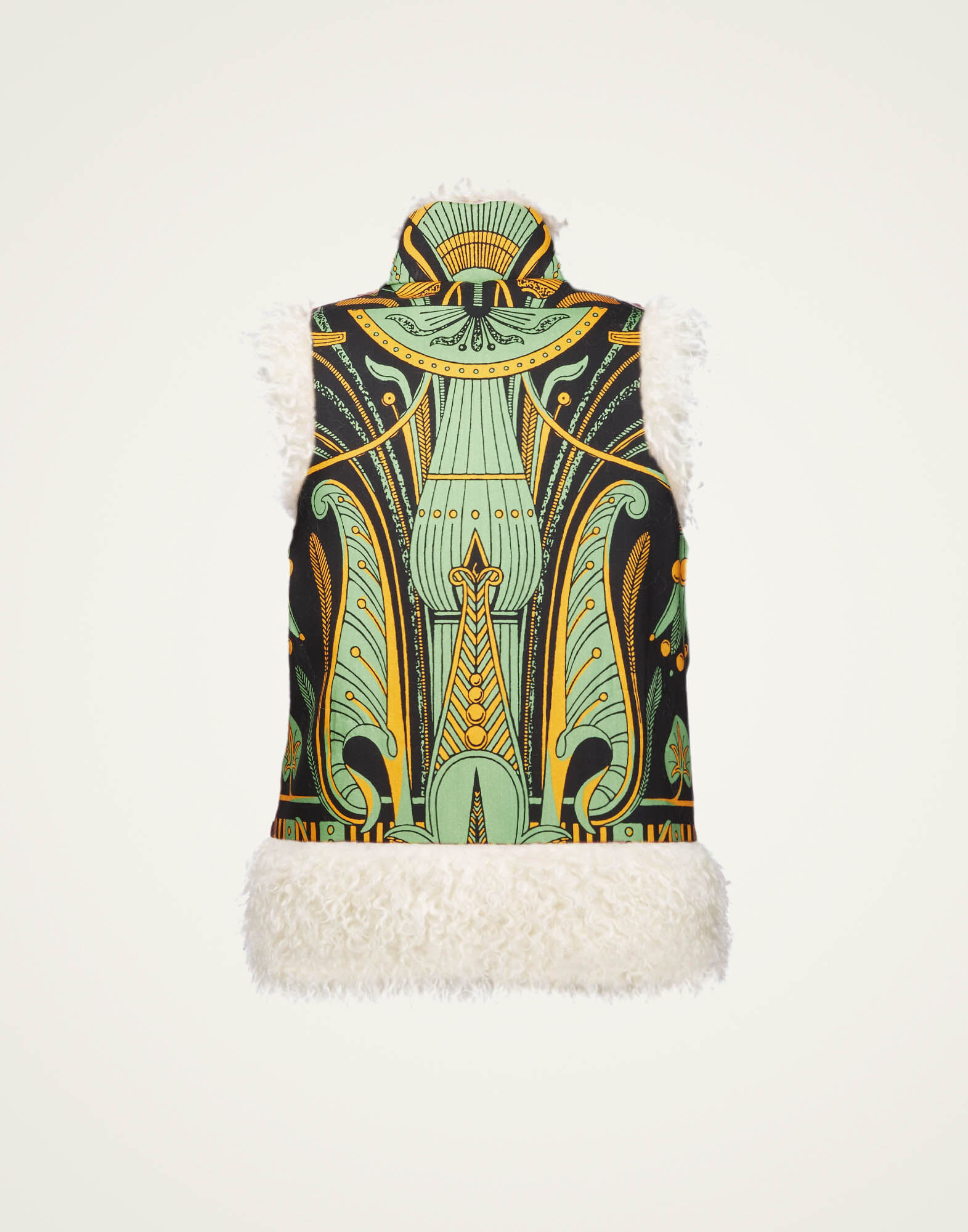 La DoubleJ Sleeveless Folk Jacket The Nile Plac&eacute;e Black JAC0046FAI001NIL01BL01